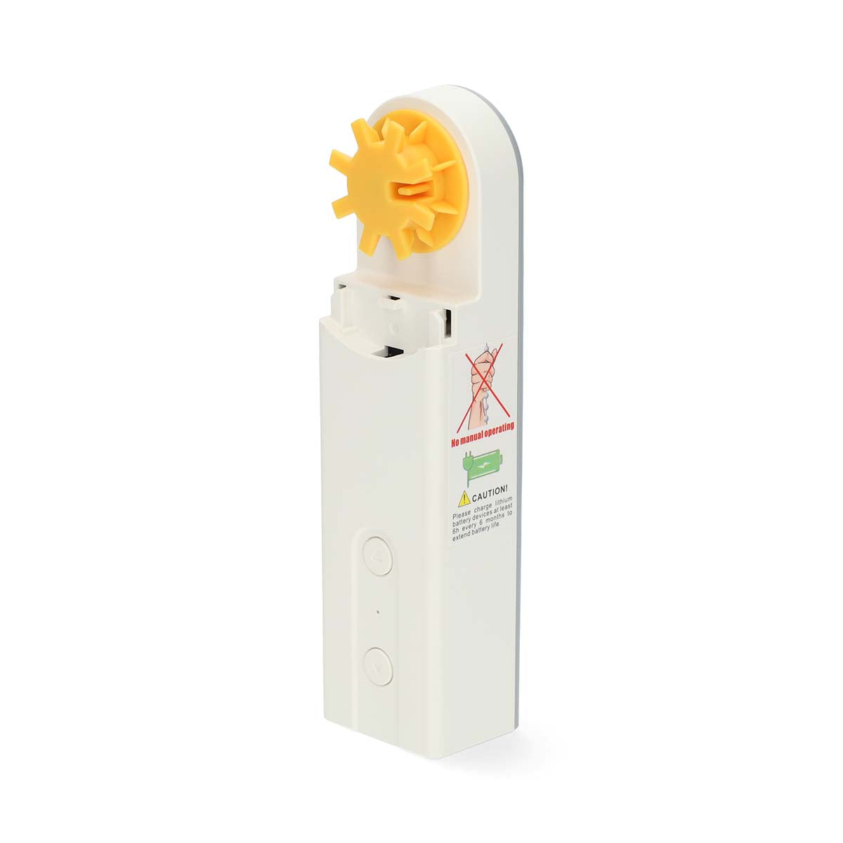 SmartLife Vorhang Roboter | Kabelanlage | Flächenvorhänge / Raffrollos / Rollos | Netzstromversorgung / Solar Powered | 2000 mAh | Bluetooth® | Weiss