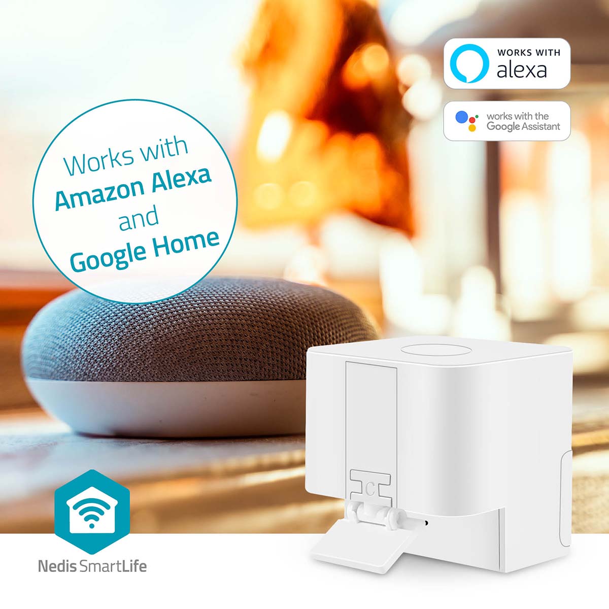 SmartLife Fingerroboter | CR2 | 1000 mAh | Bluetooth® | Drei Arten von Fingern