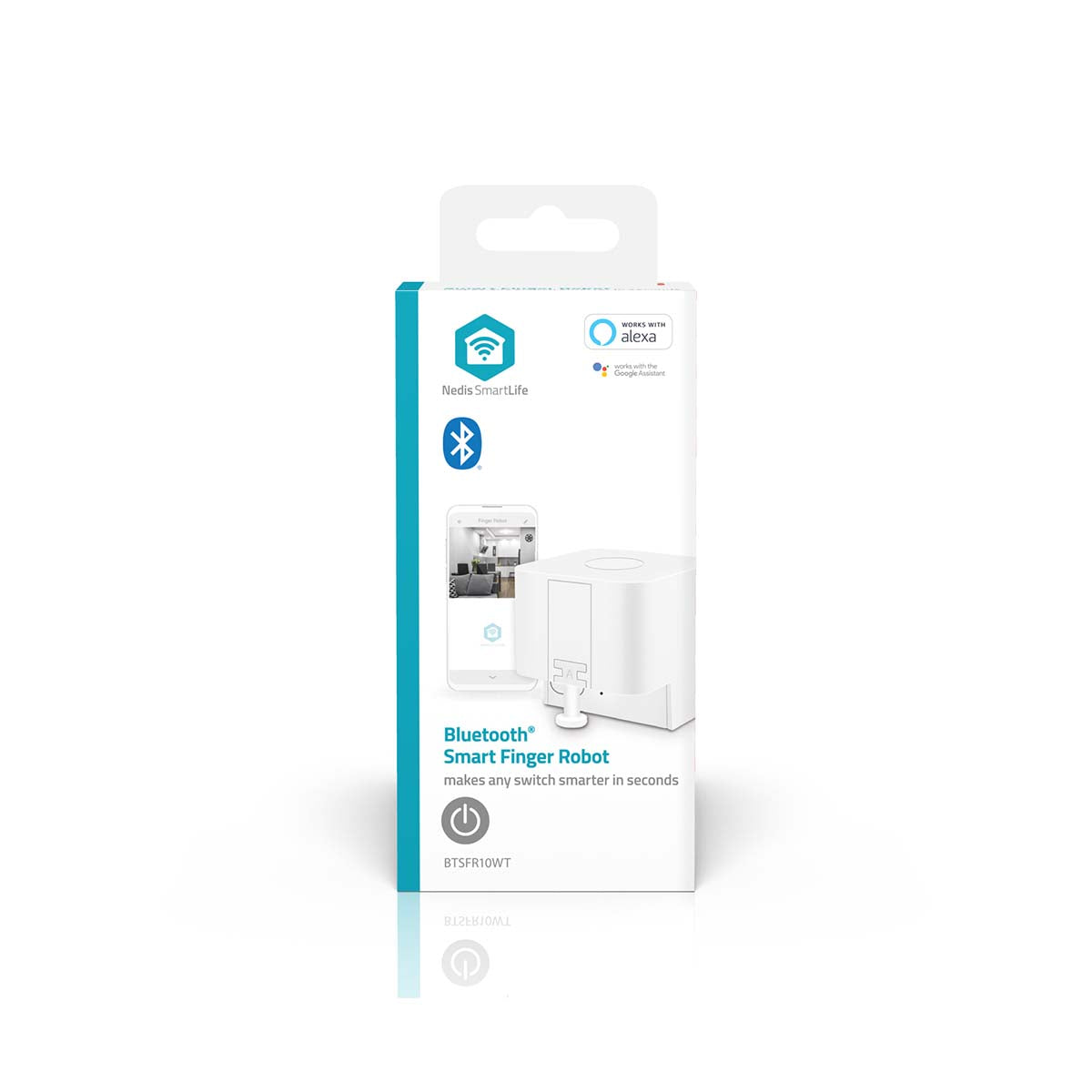 SmartLife Fingerroboter | CR2 | 1000 mAh | Bluetooth® | Drei Arten von Fingern