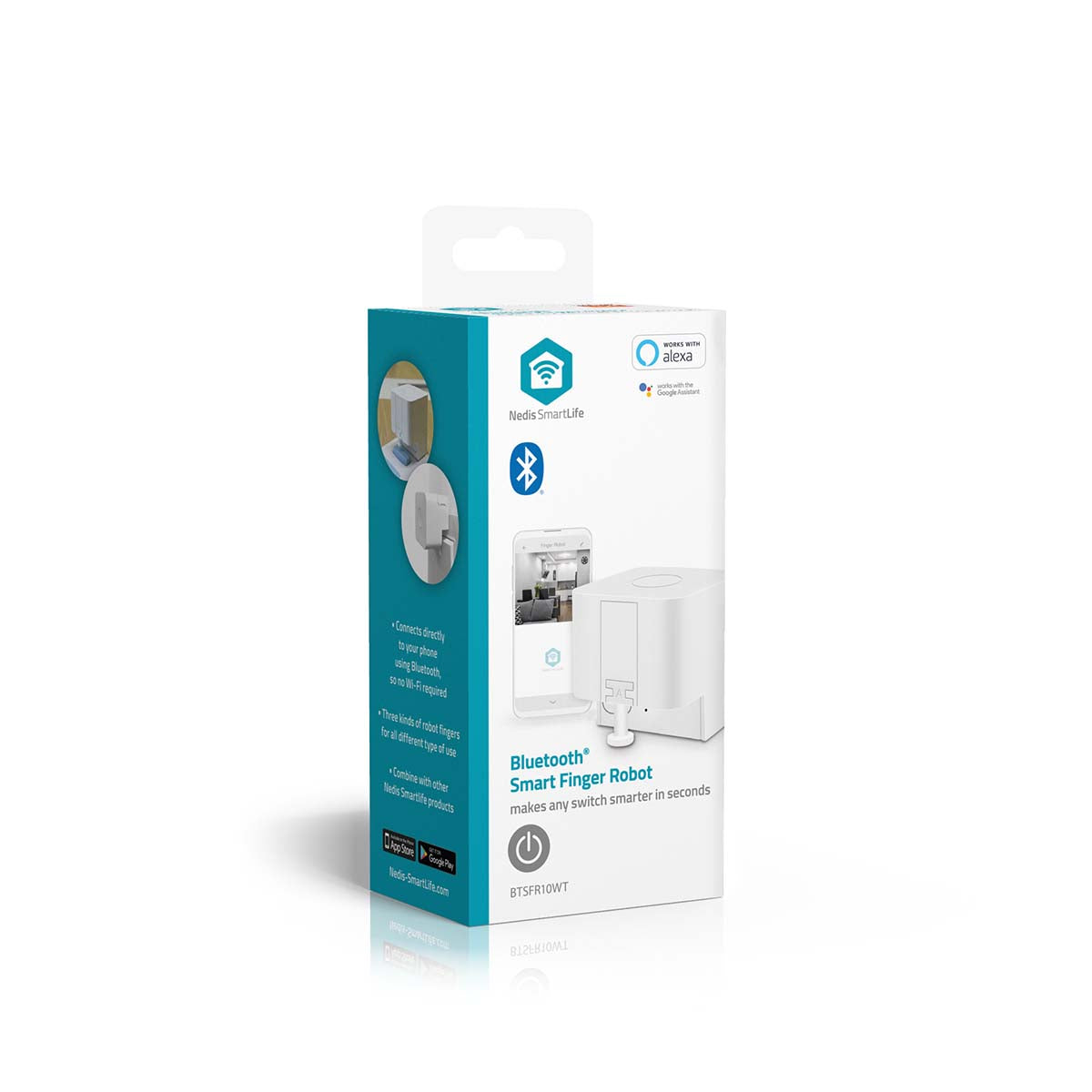 SmartLife Fingerroboter | CR2 | 1000 mAh | Bluetooth® | Drei Arten von Fingern