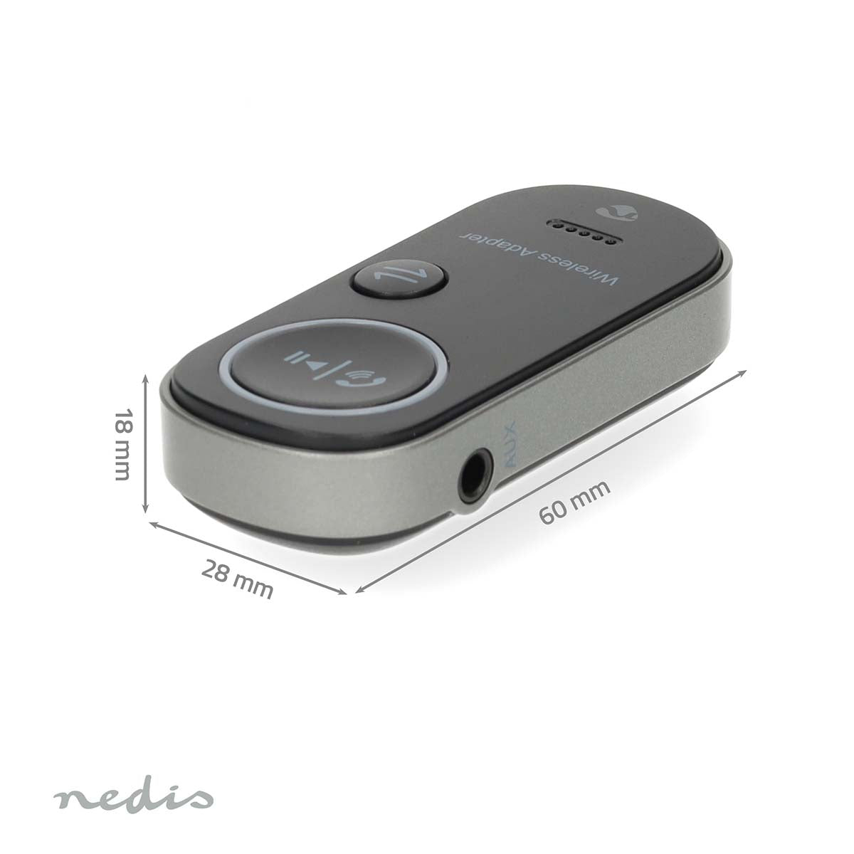 Bluetooth® Transceiver | Anschlüsse – Eingang: USB-C™ Buchse | Anschlüsse – Ausgang: 3.5 mm | SBC | Bis zu 1 Geräte | max. Batteriespielzeit: 8.5 Std | Schwarz