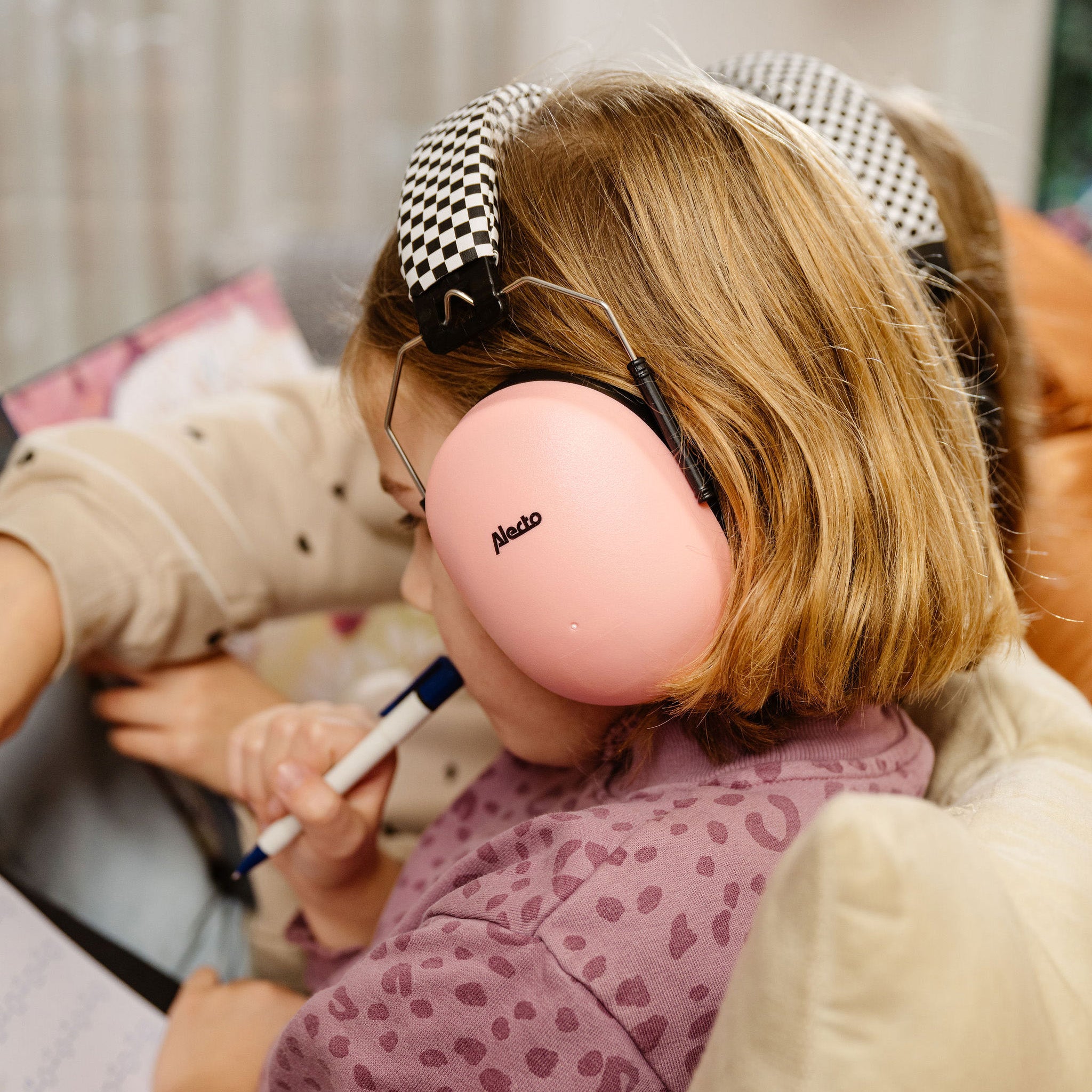 Ohrenschützer für Säuglinge und Kleinkinder Rosa
