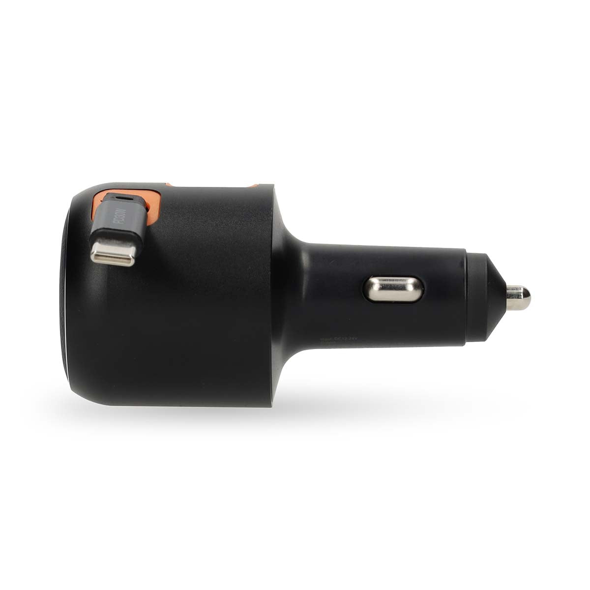 Auto-Ladegerät | 60 W | 2.4 / 3.0 A | Anzahl der Ausgänge: 3 | Port Type: USB-A / USB-C™ | Aufrollbares USB-C™-Kabel | 0.70 m | Automatische Spannungswahl