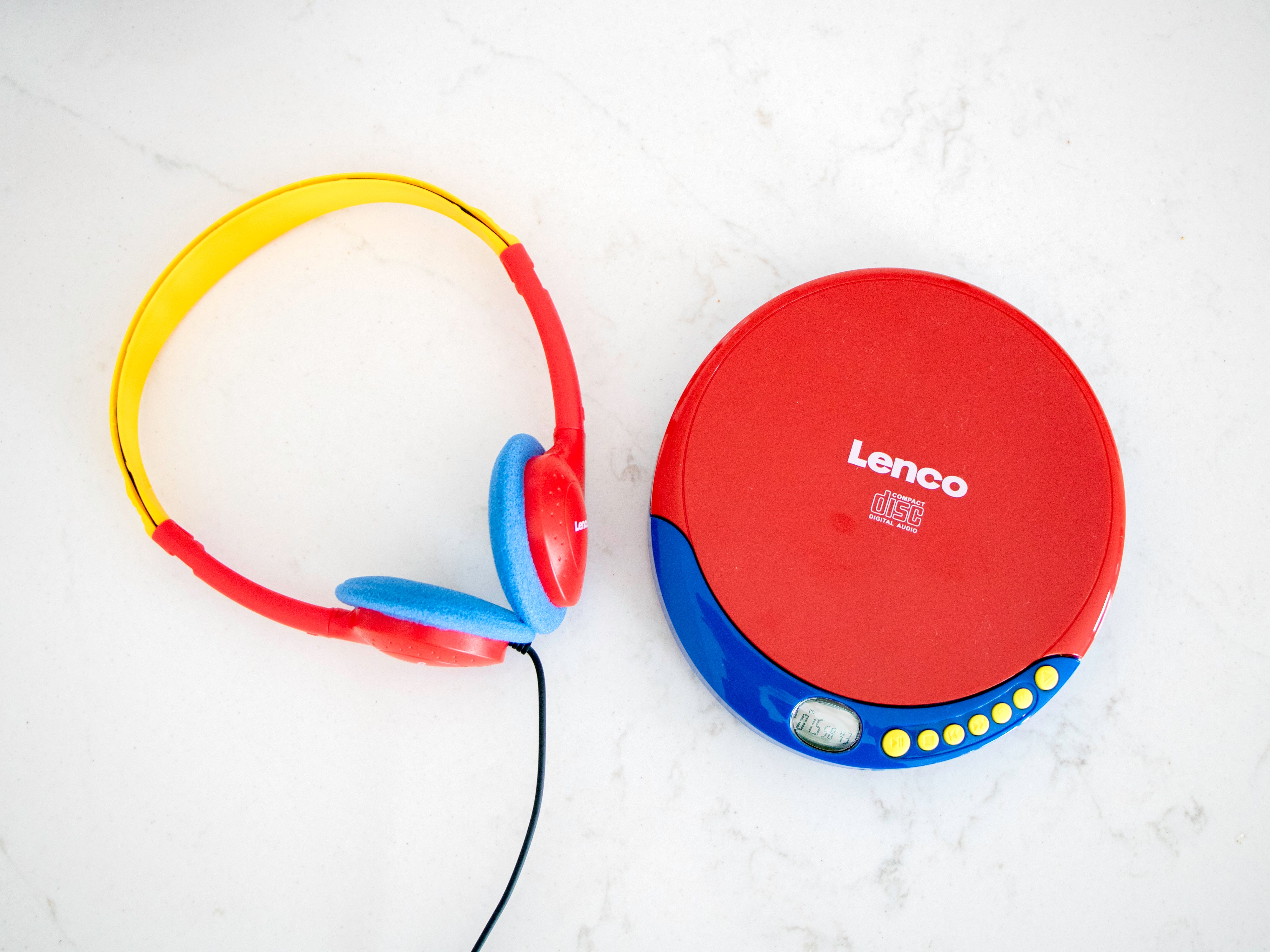 Kinder-CD-Player mit wiederaufladbarer Batterie