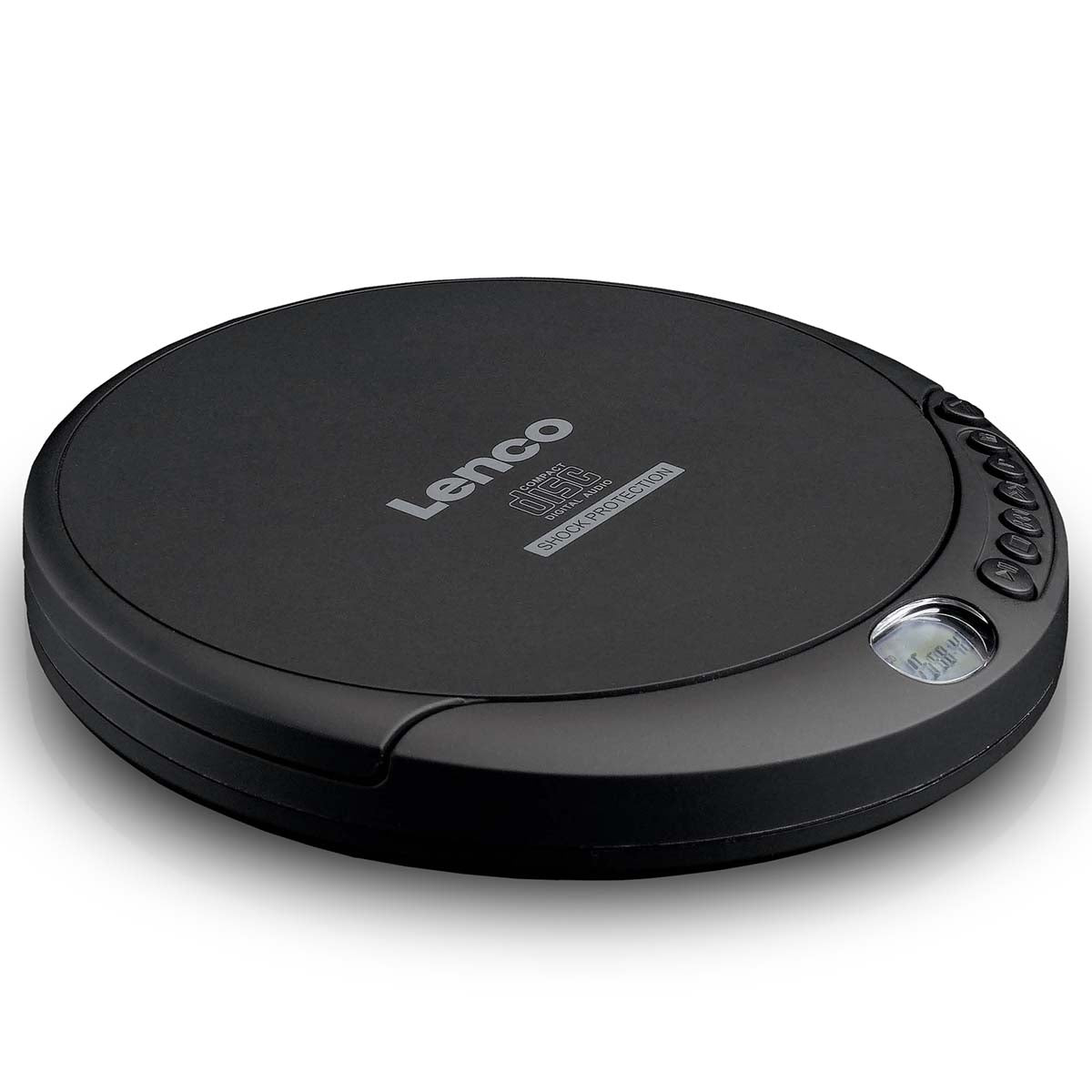 Tragbarer CD-MP3-Player mit Anti-Schock-Funktion Schwarz