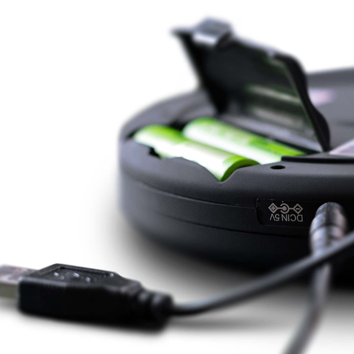 Tragbarer Bluetooth® CD-MP3-Player mit Antiblockiersystem Schwarz