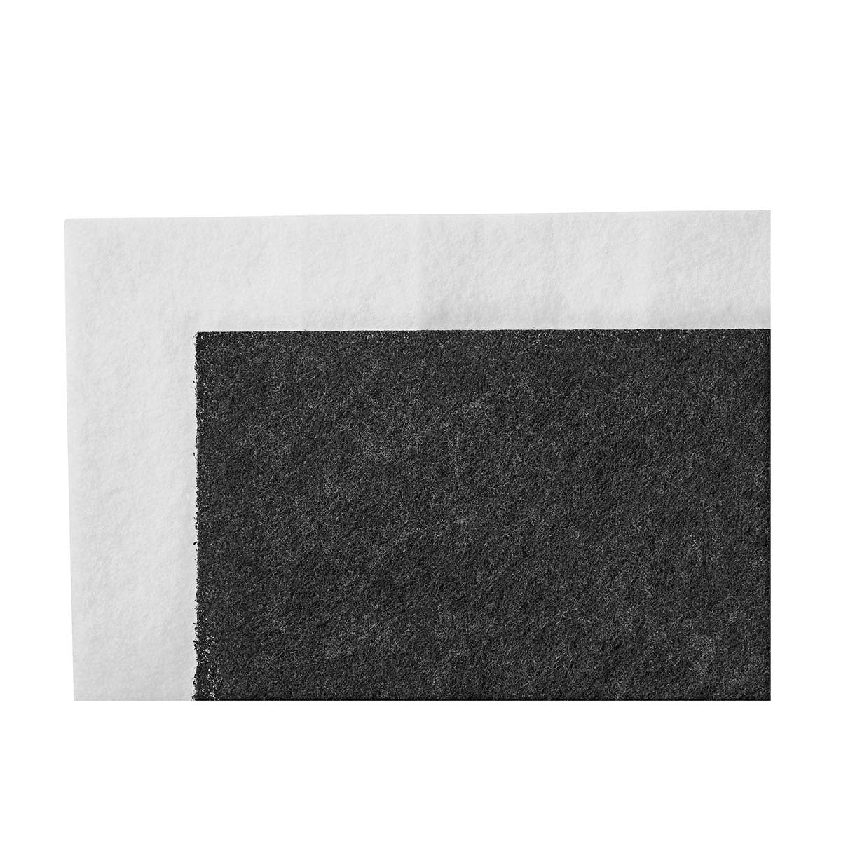 Universal-Dunstabzugshauben Filter-Set | Kohlefilter | 57 x 47 cm | Anzeige Filterersetzen | Schneidbar | 2 Stück
