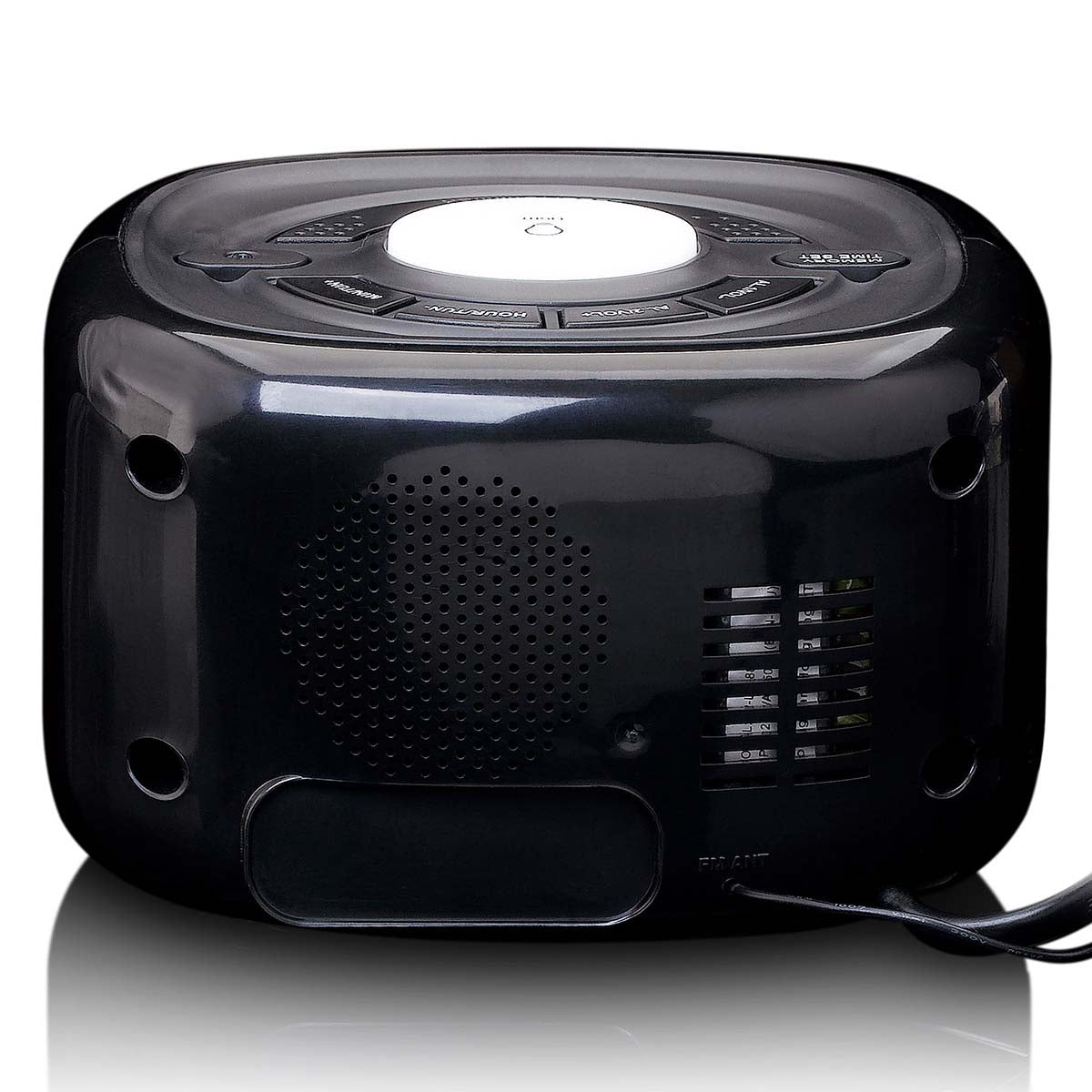 FM Radiowecker mit Nachtlicht Schwarz