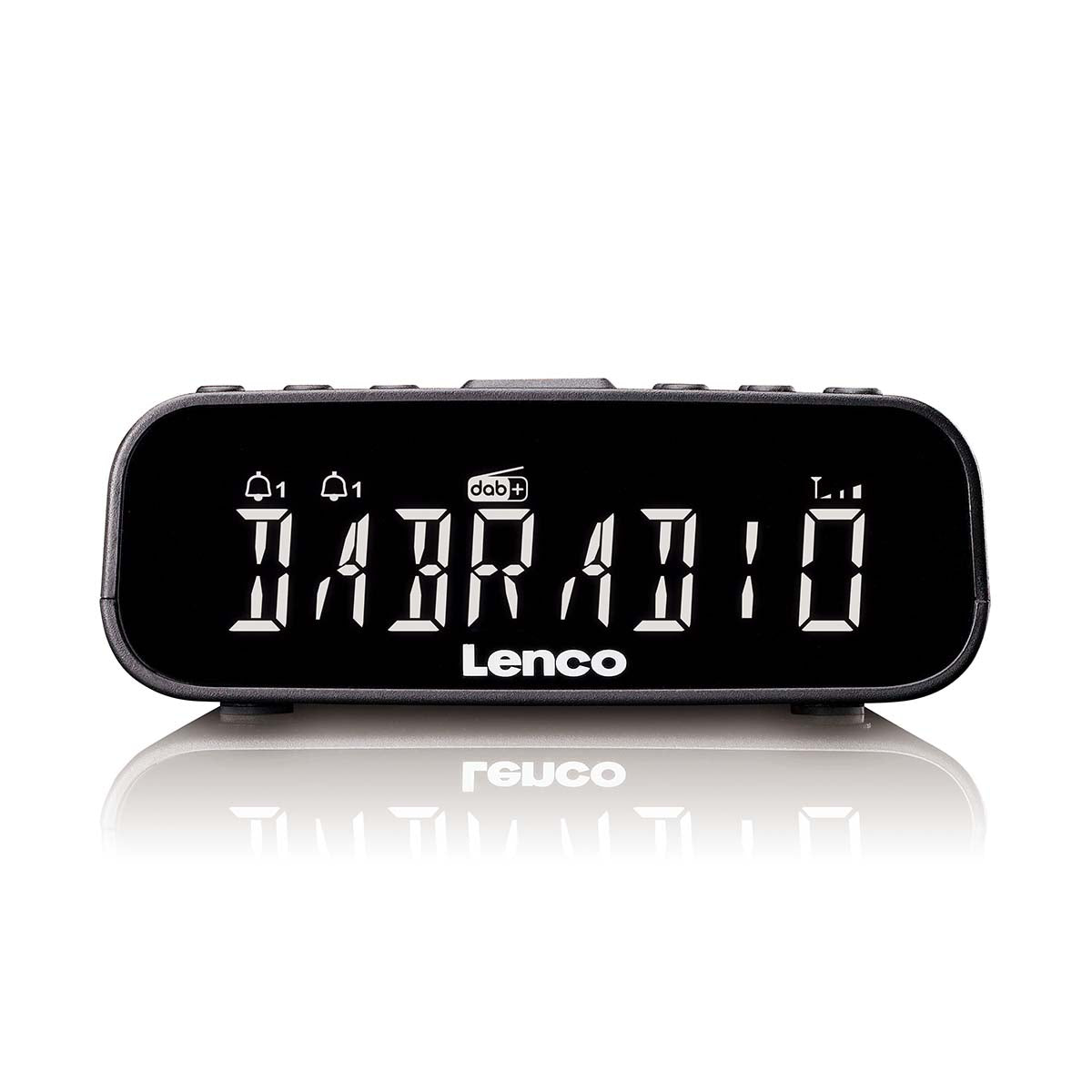Radiowecker mit DAB+/UKW, Bluetooth® und großem dimmbarem LCD-Display