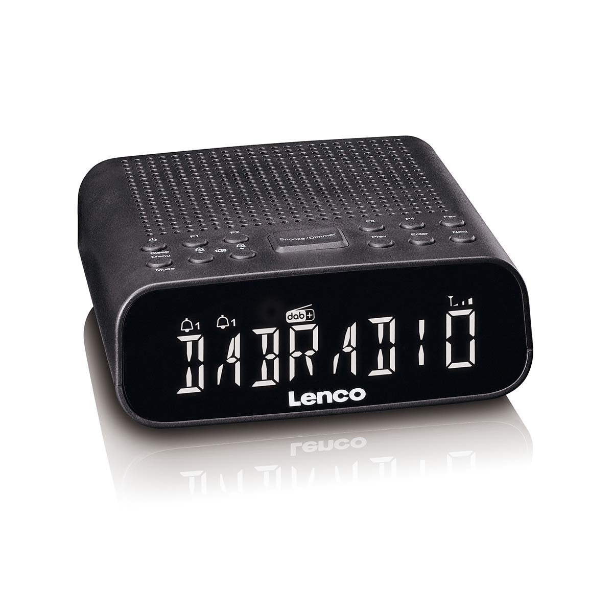 Radiowecker mit DAB+/UKW, Bluetooth® und großem dimmbarem LCD-Display