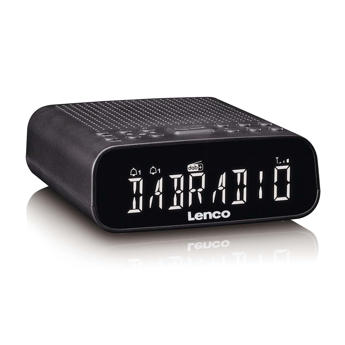 Radiowecker mit DAB+/UKW, Bluetooth® und großem dimmbarem LCD-Display