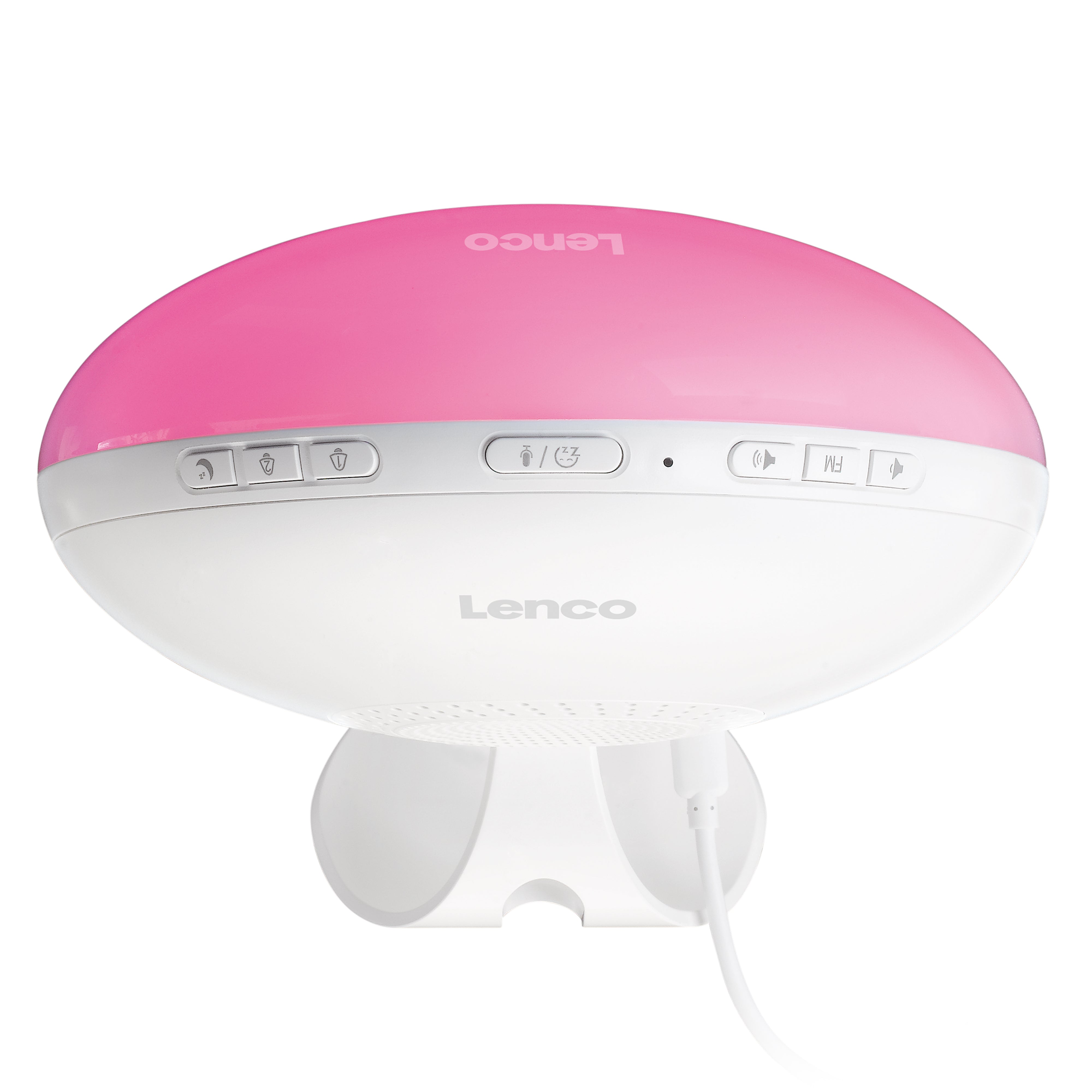 Intelligenter Radiowecker mit Wecklicht Multi colour