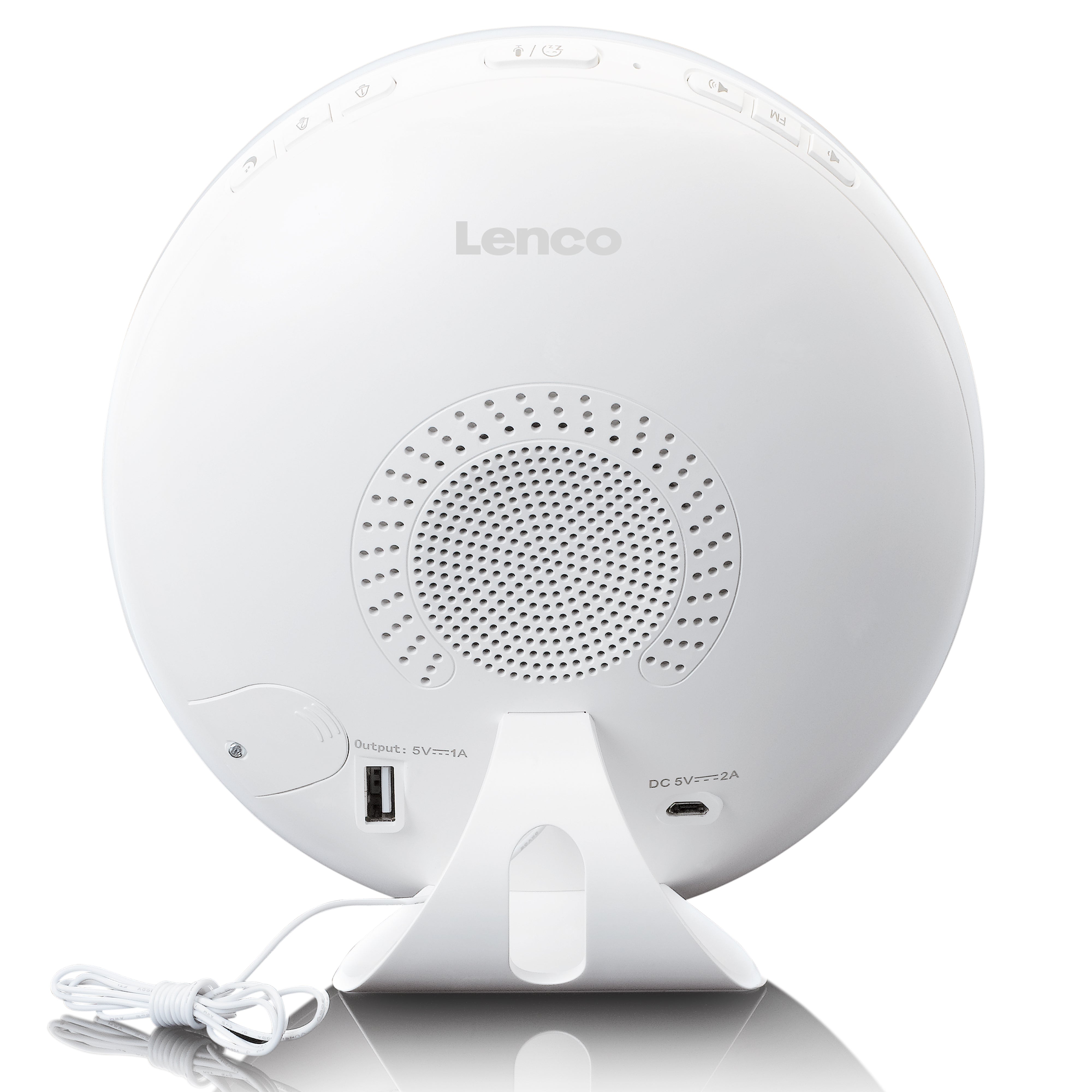 Intelligenter Radiowecker mit Wecklicht Multi colour