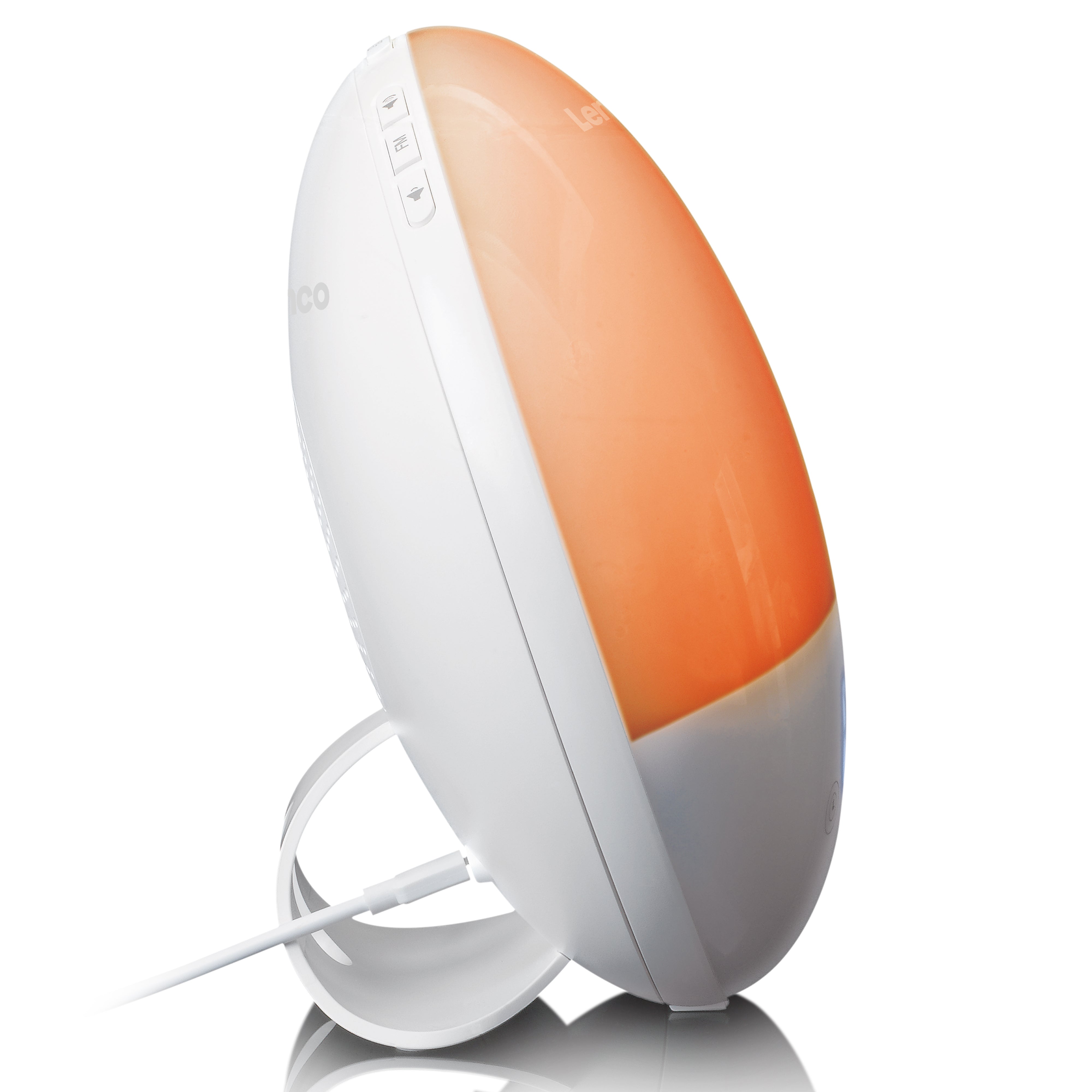 Intelligenter Radiowecker mit Wecklicht Multi colour