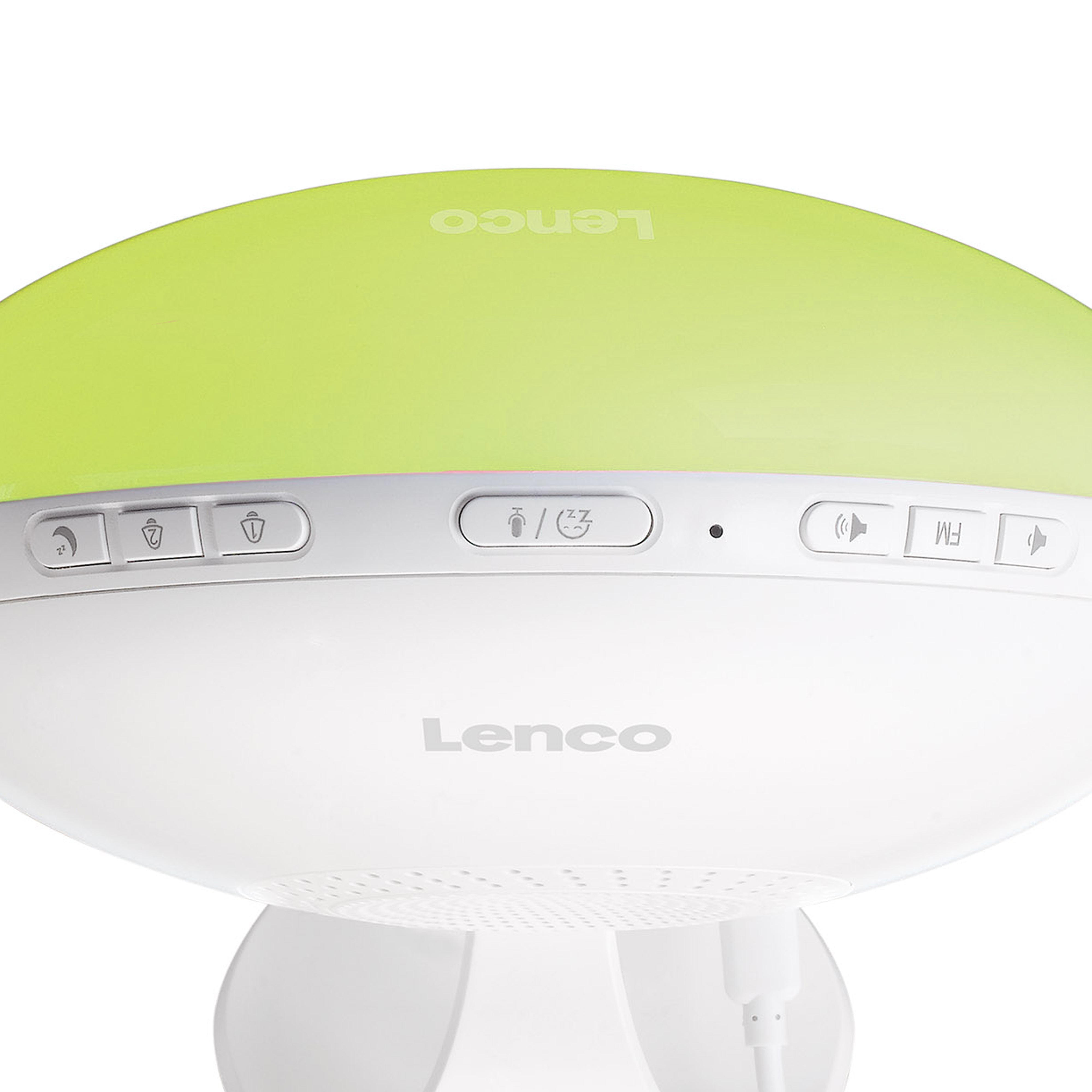 Intelligenter Radiowecker mit Wecklicht Multi colour