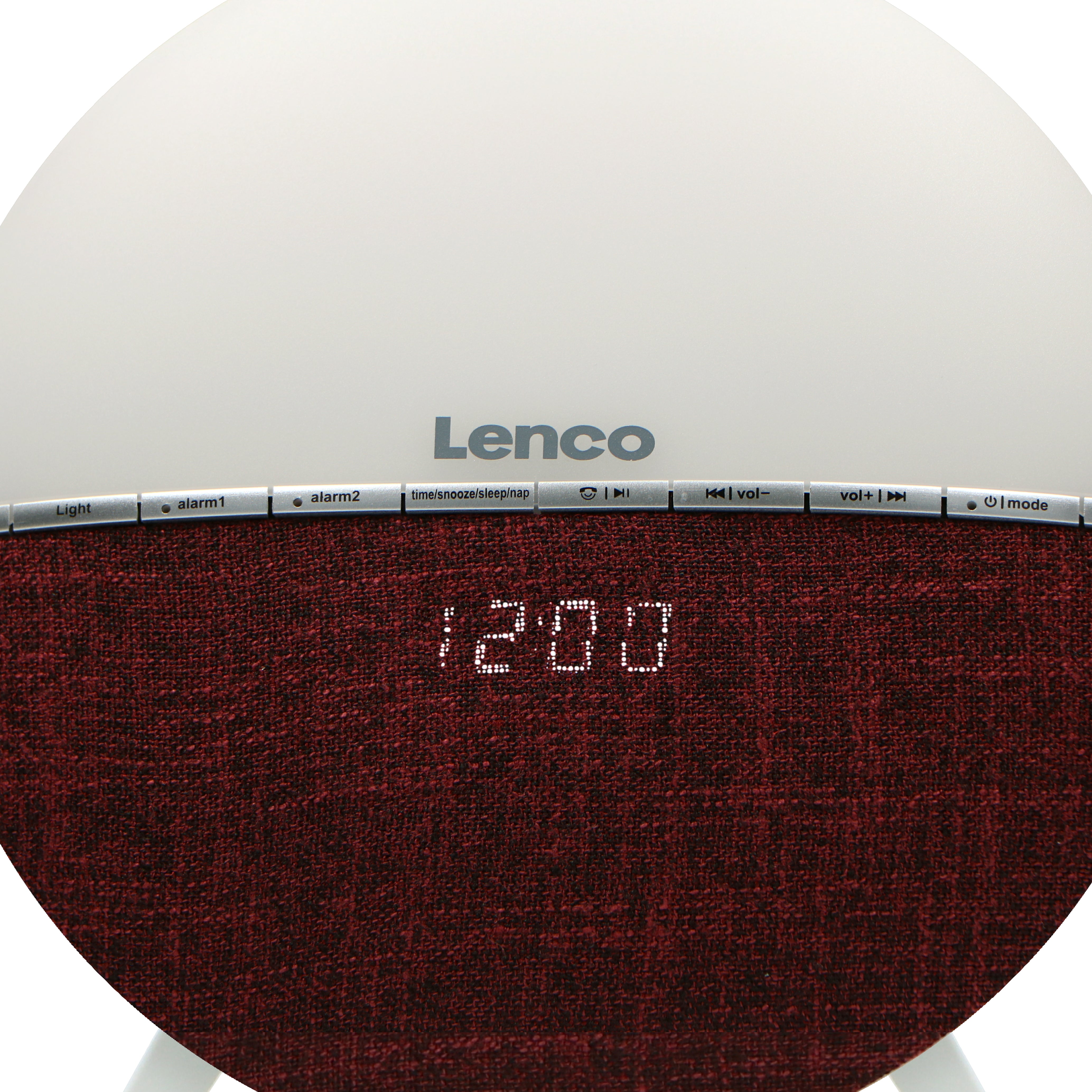 FM-Wecker Radio - Wecklicht mit Bluetooth® Rot