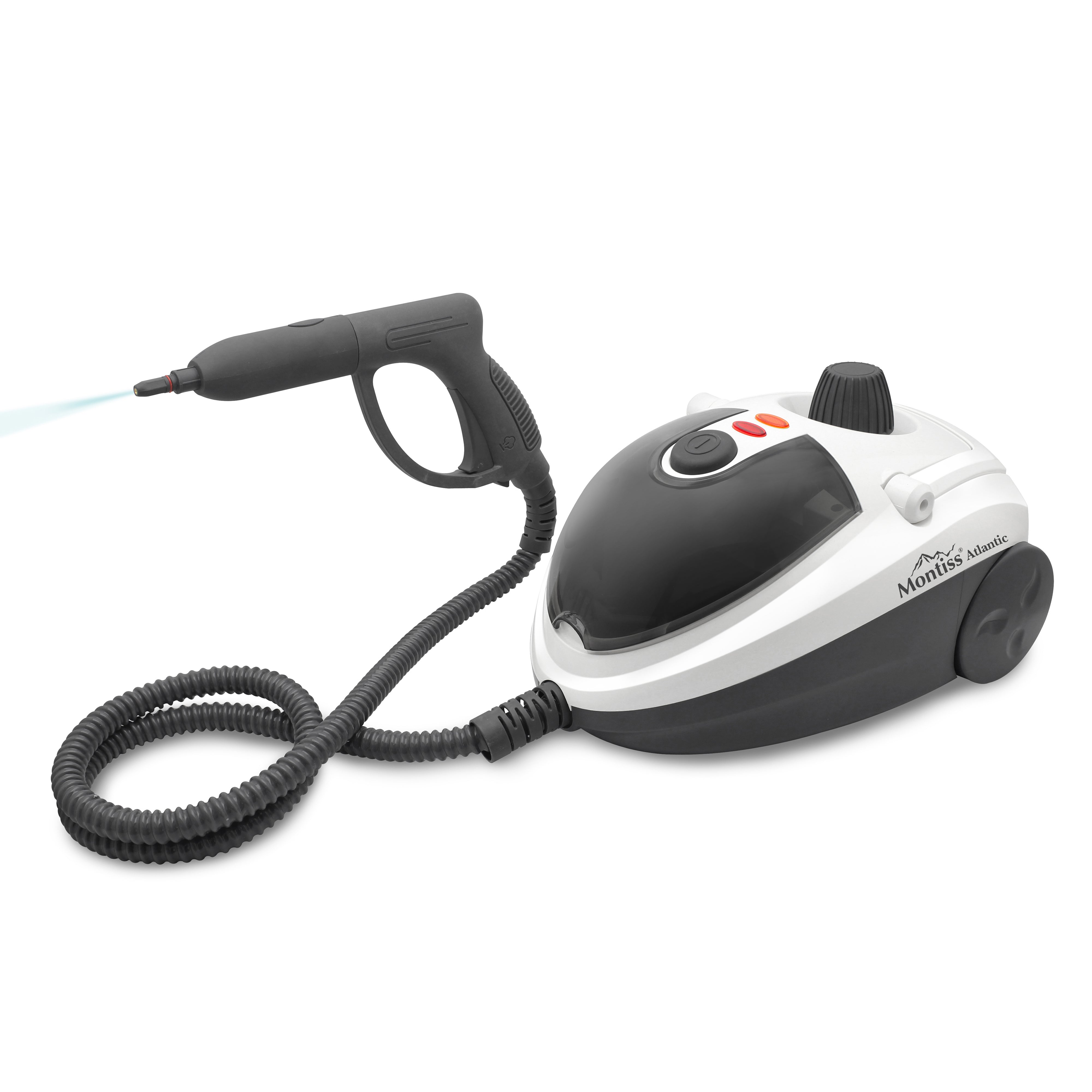 Multifunktionaler Dampfreiniger 1200 ml mit 5 m Kabel und 11 Zubehörteilen
