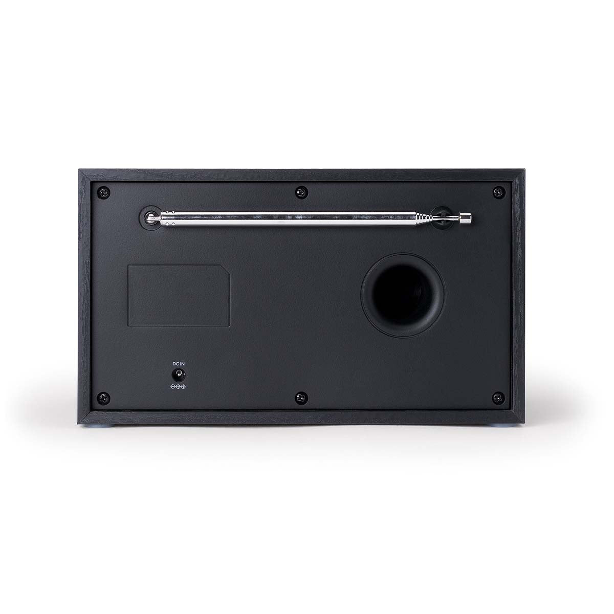 DABMAN-120BK DAB+, FM radio with BT,RC mit automatischem Sicherheitswarnsystem ASA