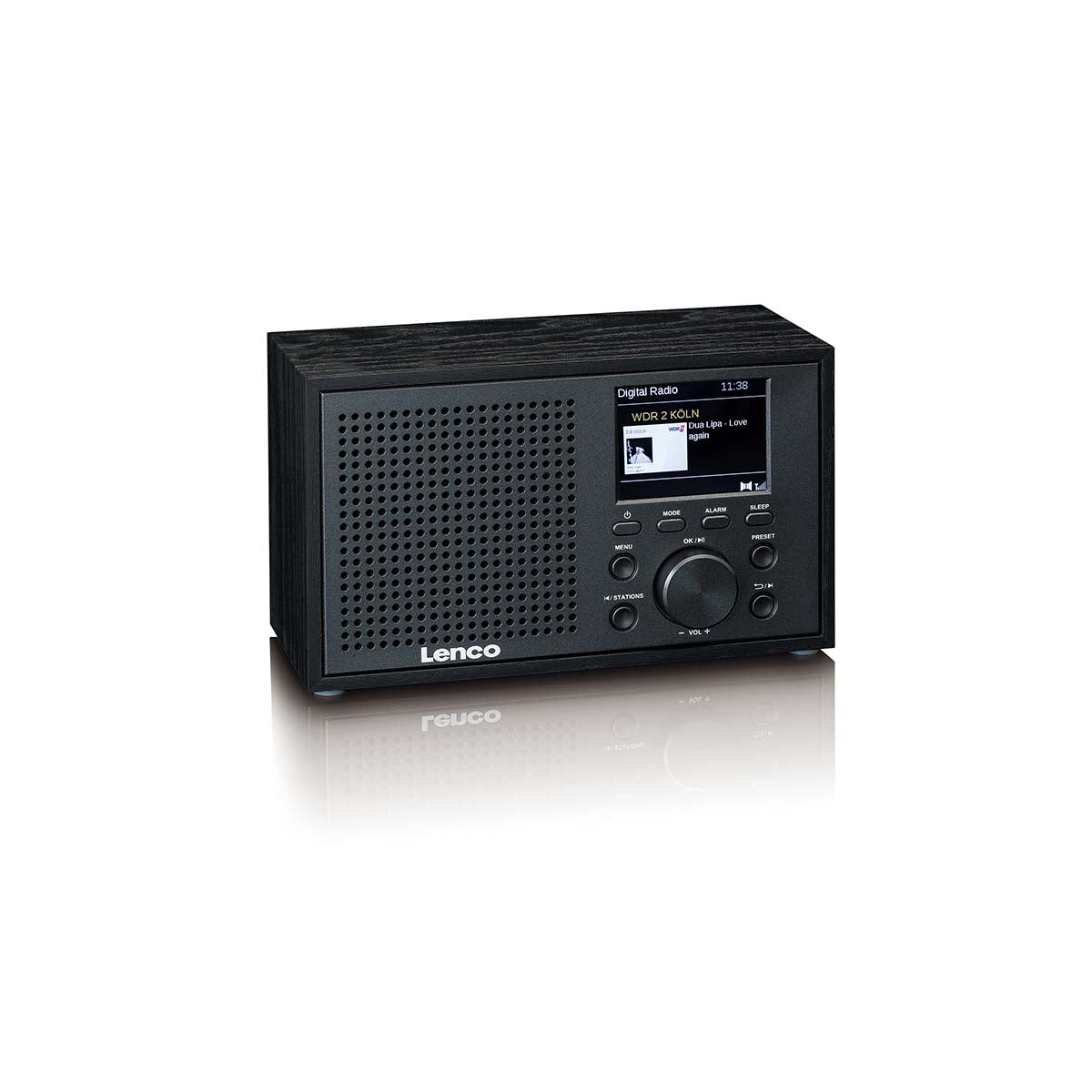 Mono DAB+ FM-Radio mit Bluetooth® Schwarz