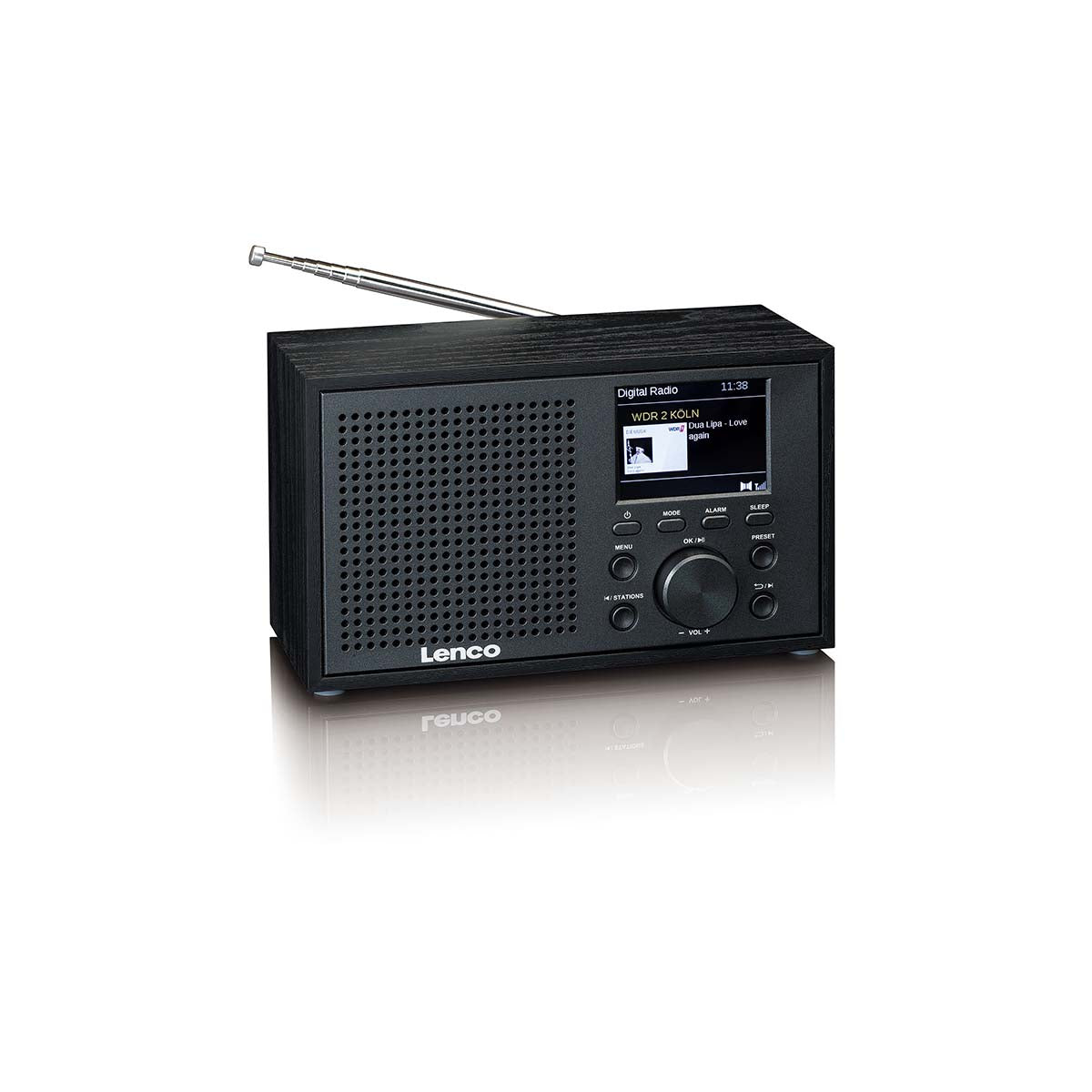 Mono DAB+ FM-Radio mit Bluetooth® Schwarz