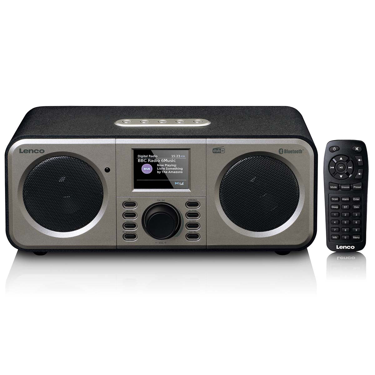 Stereo DAB+ FM Radio mit Bluetooth® Schwarz