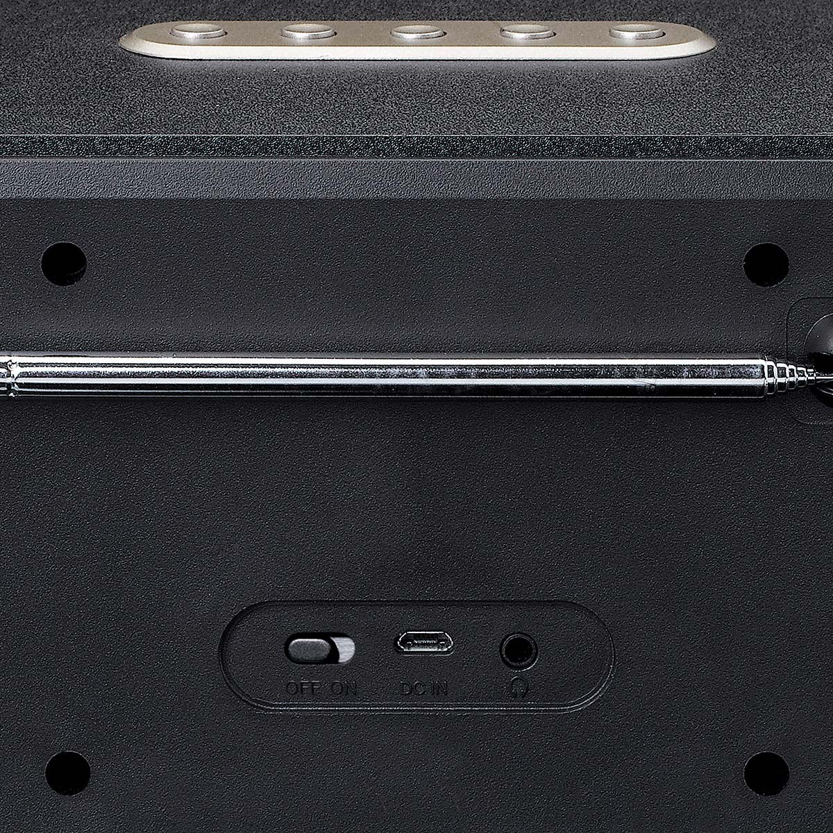 Stereo DAB+ FM Radio mit Bluetooth® Schwarz