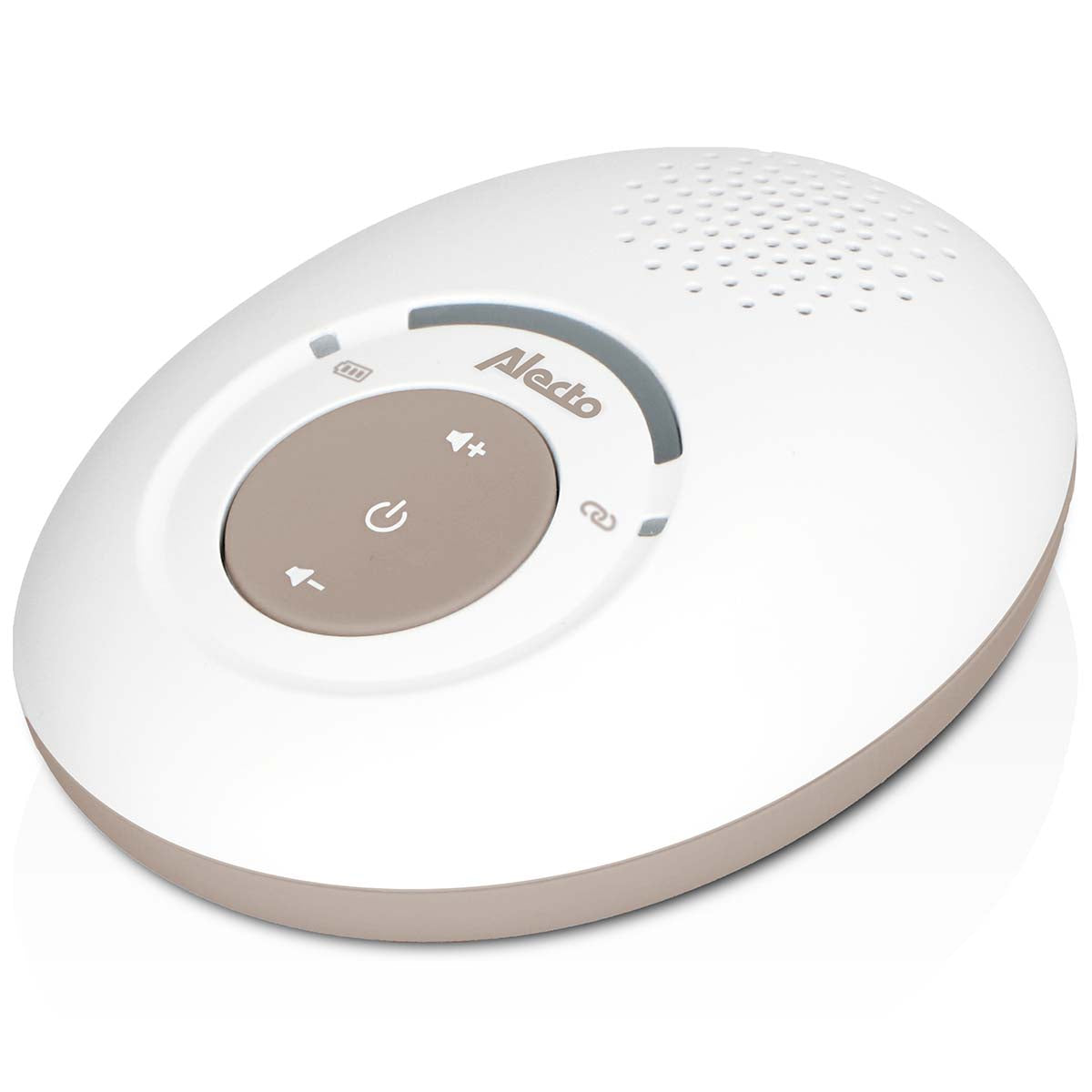 Babyfoon Full Eco DECT, weiß/taupe
