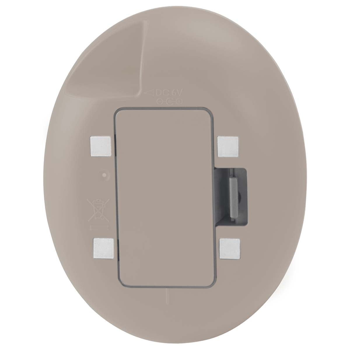 Babyfoon Full Eco DECT, weiß/taupe