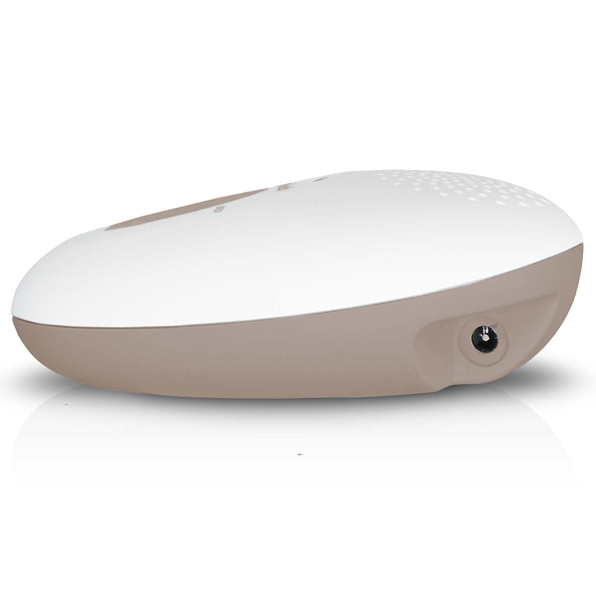 Babyfoon Full Eco DECT, weiß/taupe