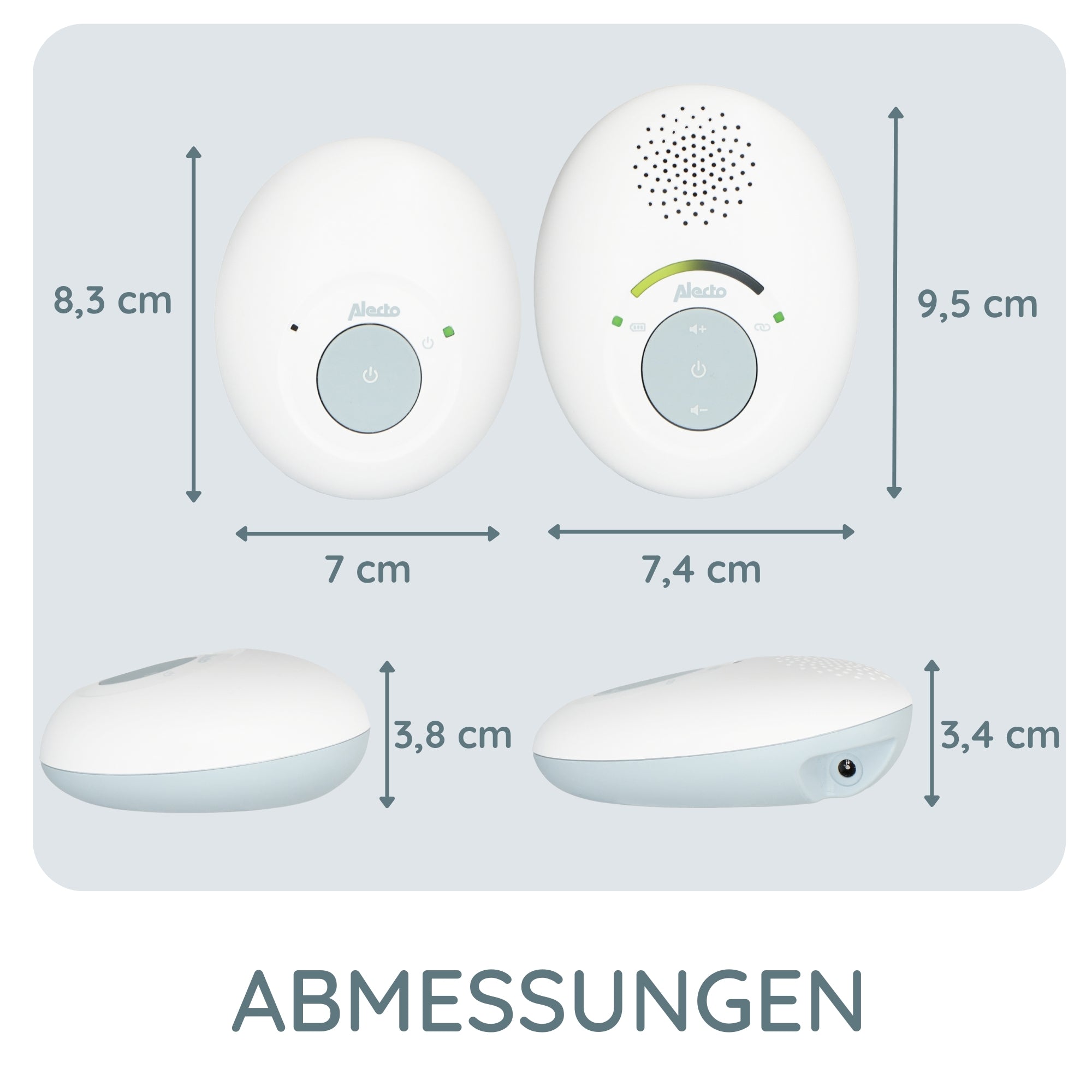 Babyfoon Full Eco DECT Weiß