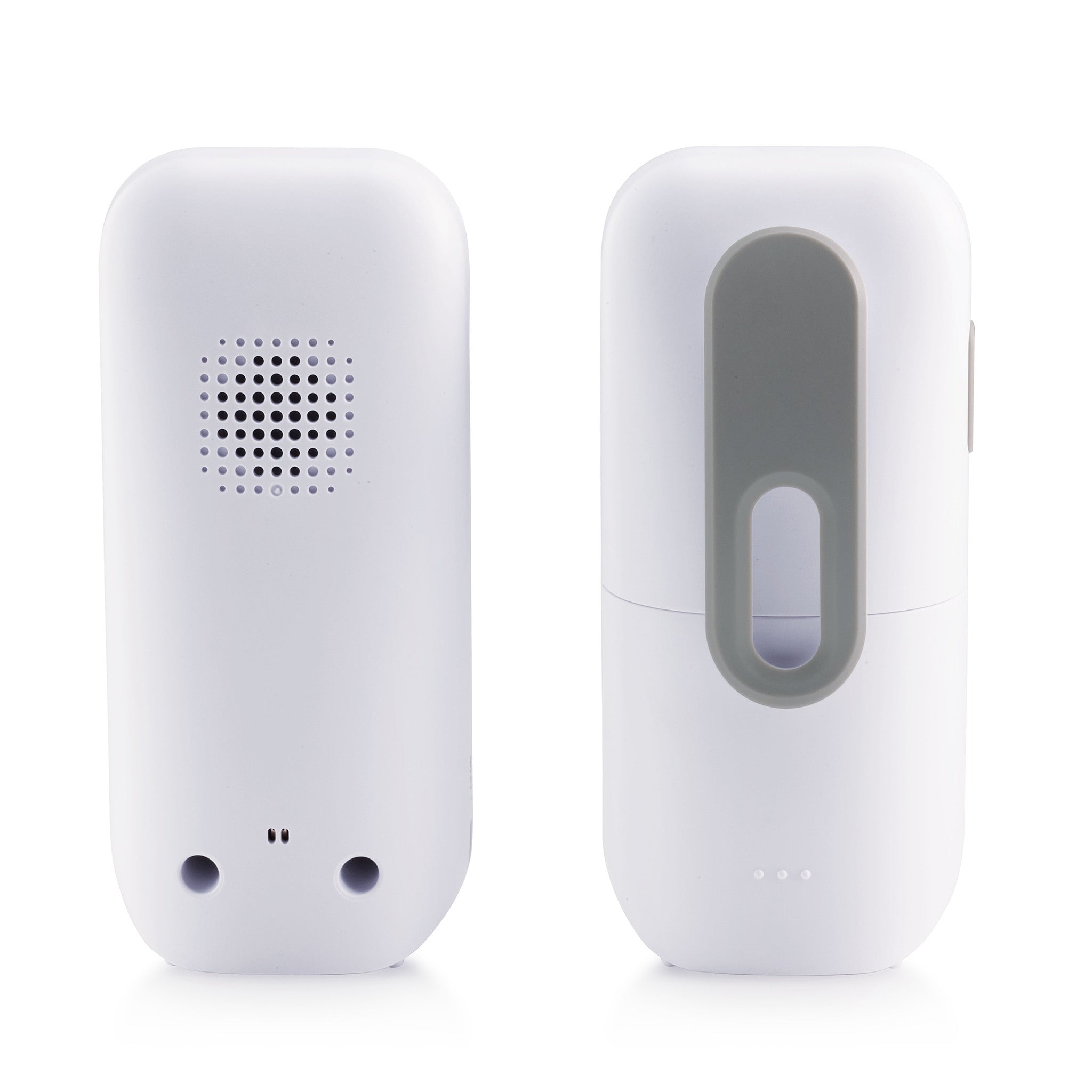 Modernes Full Eco Audio-Babyphone mit kristallklarer DECT-Klangqualität und langer Standby-Zeit Weiß