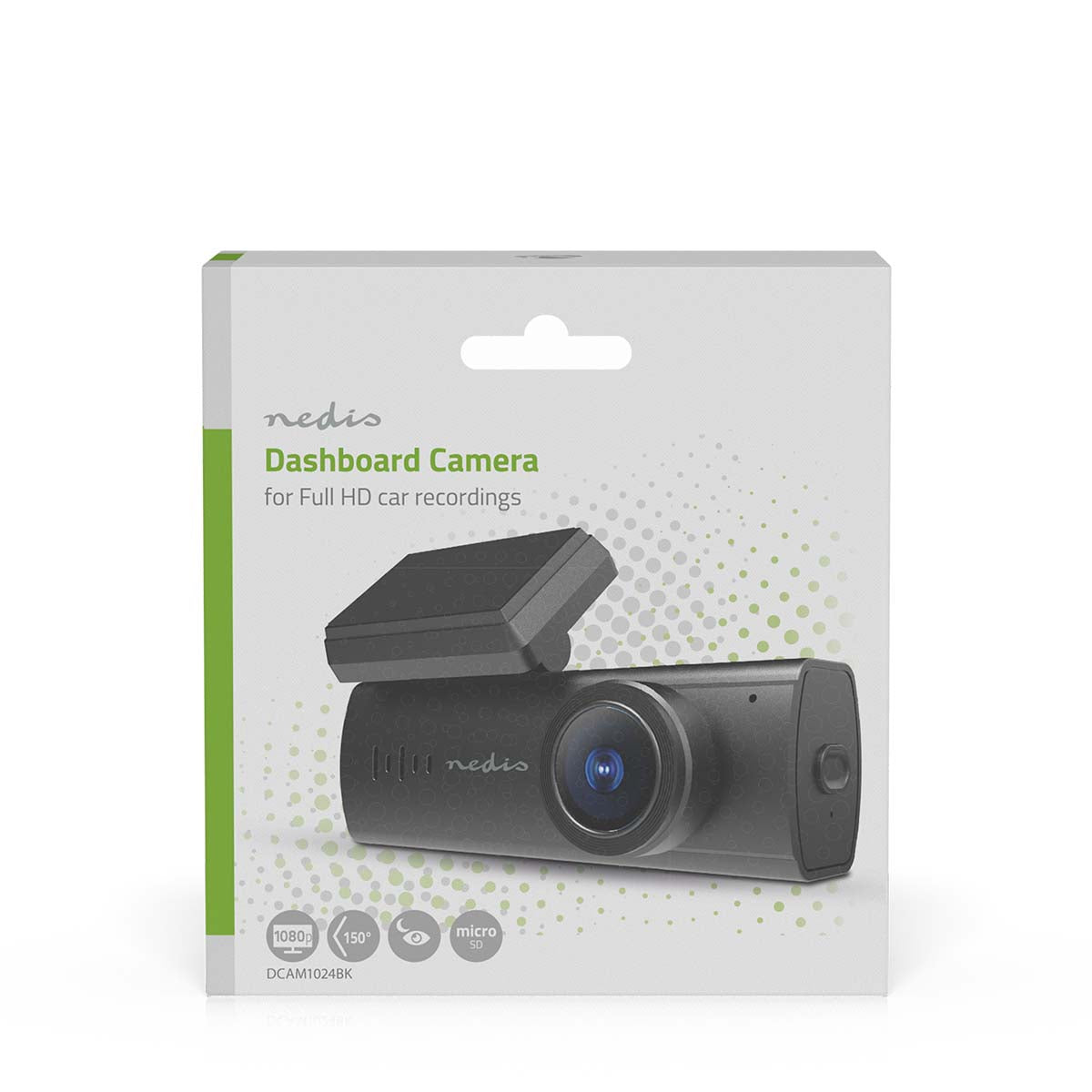 Dash Cam | 1080p@30fps | 2 MPixel | Wi-Fi | LCD | Nachtsicht | Schwarz