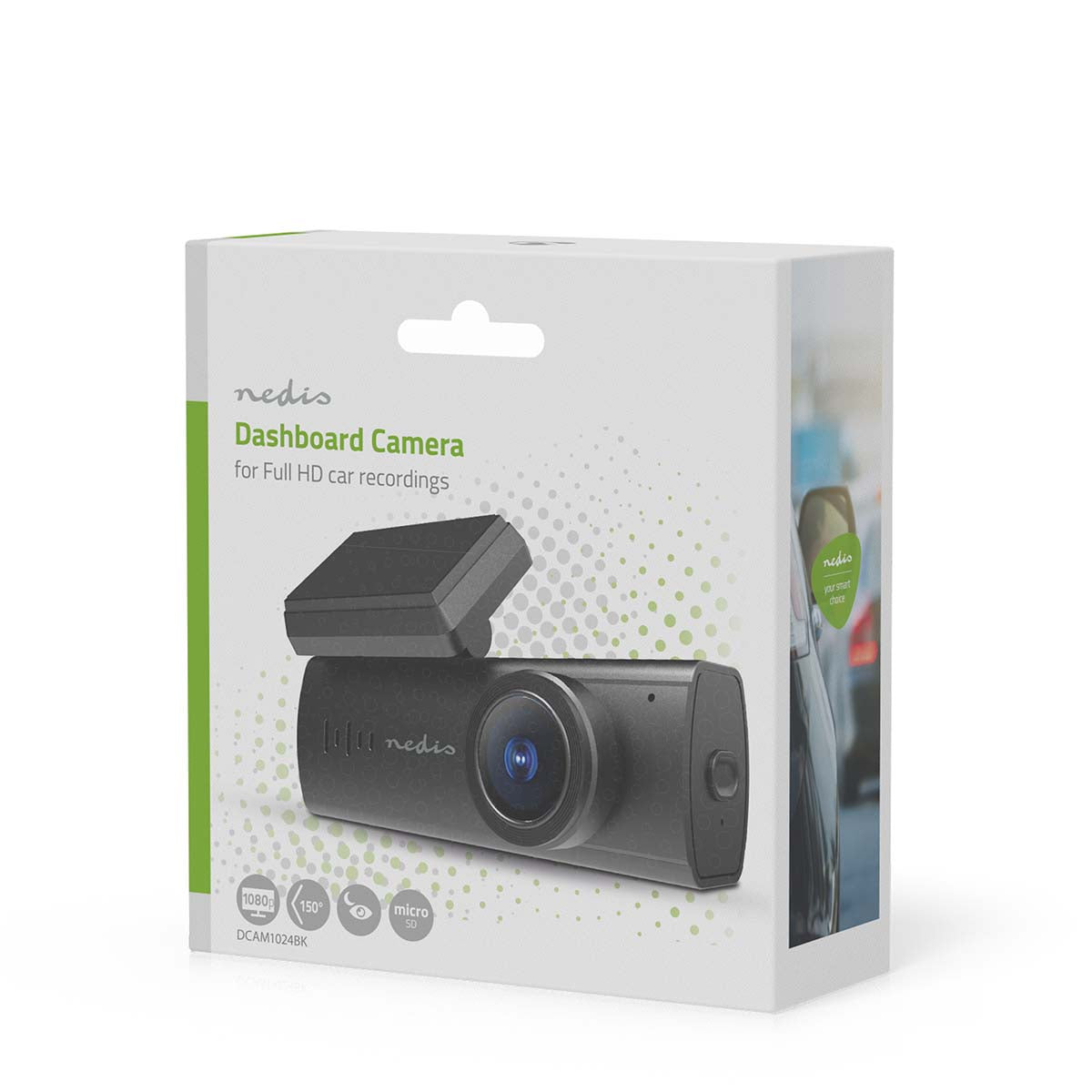 Dash Cam | 1080p@30fps | 2 MPixel | Wi-Fi | LCD | Nachtsicht | Schwarz