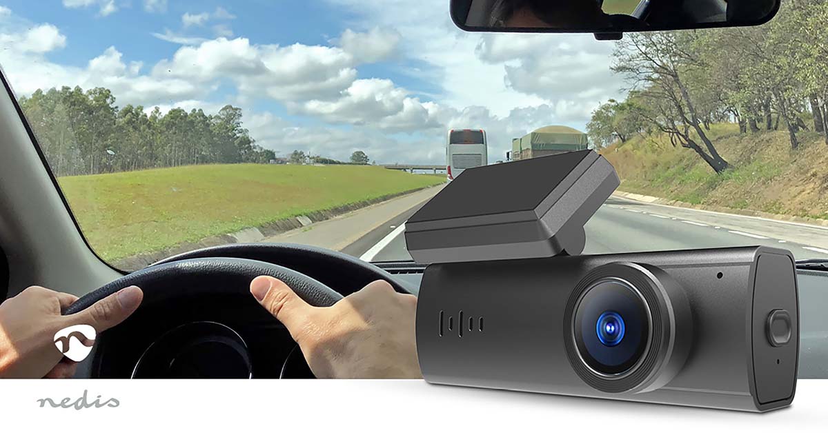 Dash Cam | 1080p@30fps | 2 MPixel | Wi-Fi | LCD | Nachtsicht | Schwarz