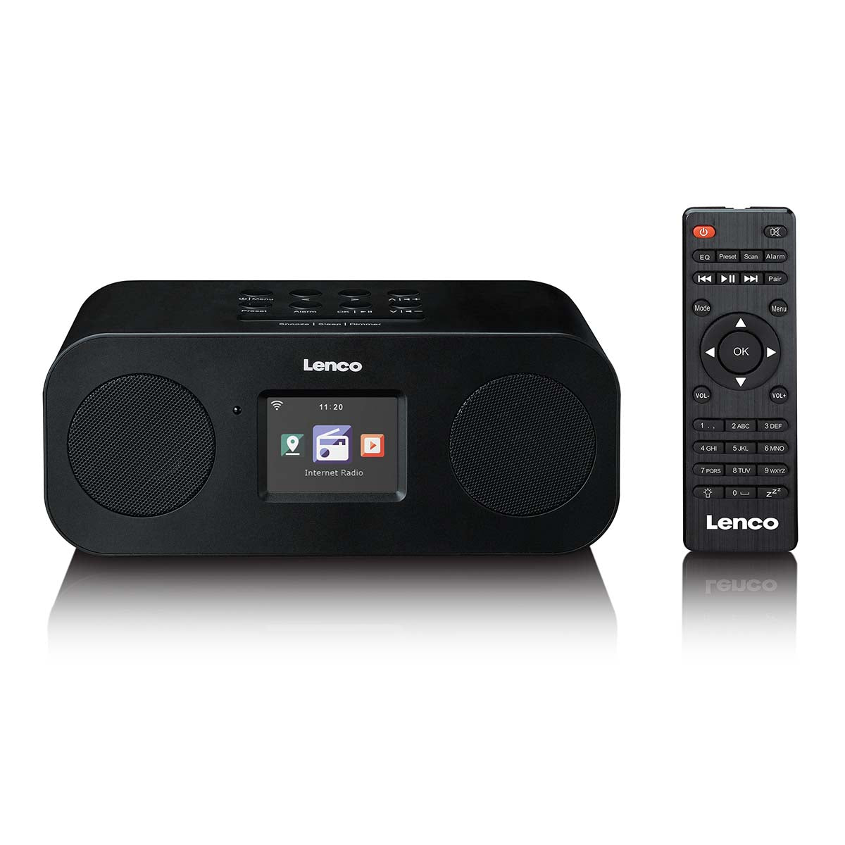Stereo Internet radio with DAB+, FM and bluetooth