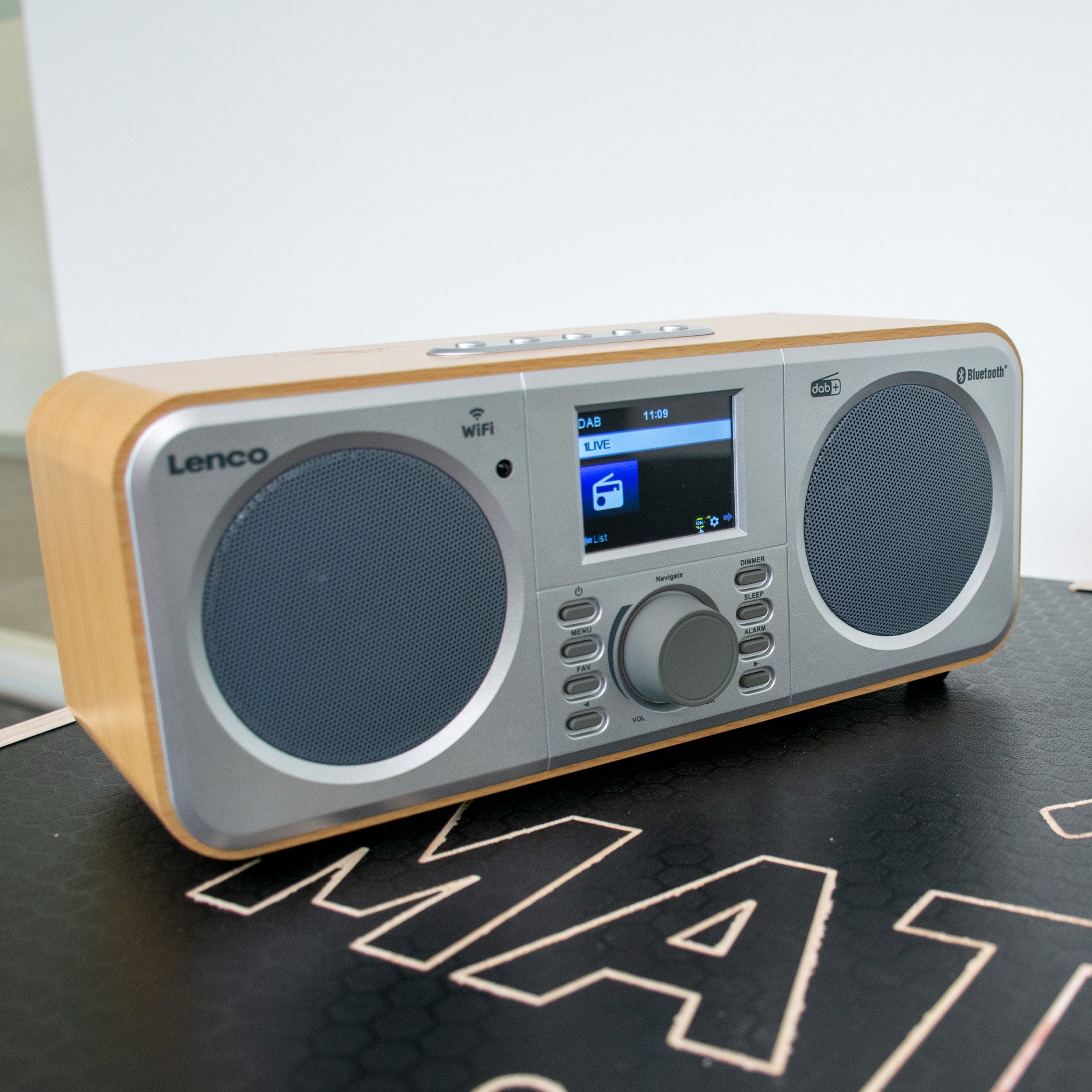 Internetradio mit DAB+, Bluetooth® und Spotify Connect Wood