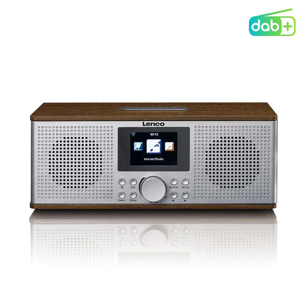 Intelligentes Internetradio, mit DAB+ / FM und Bluetooth® Wood