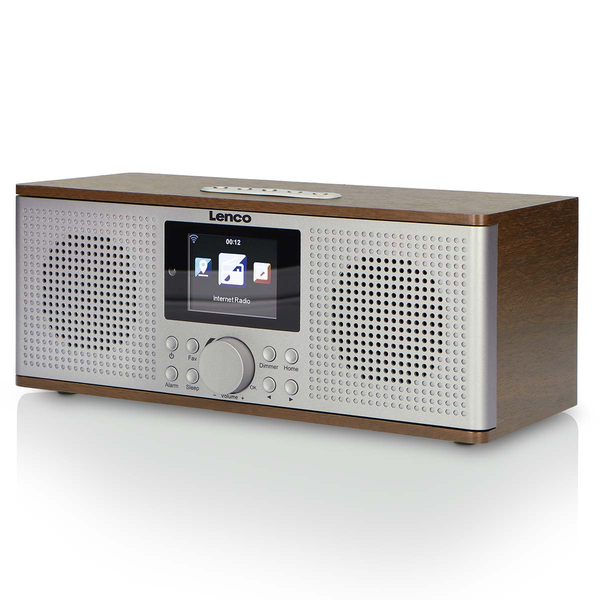 Intelligentes Internetradio, mit DAB+ / FM und Bluetooth® Wood