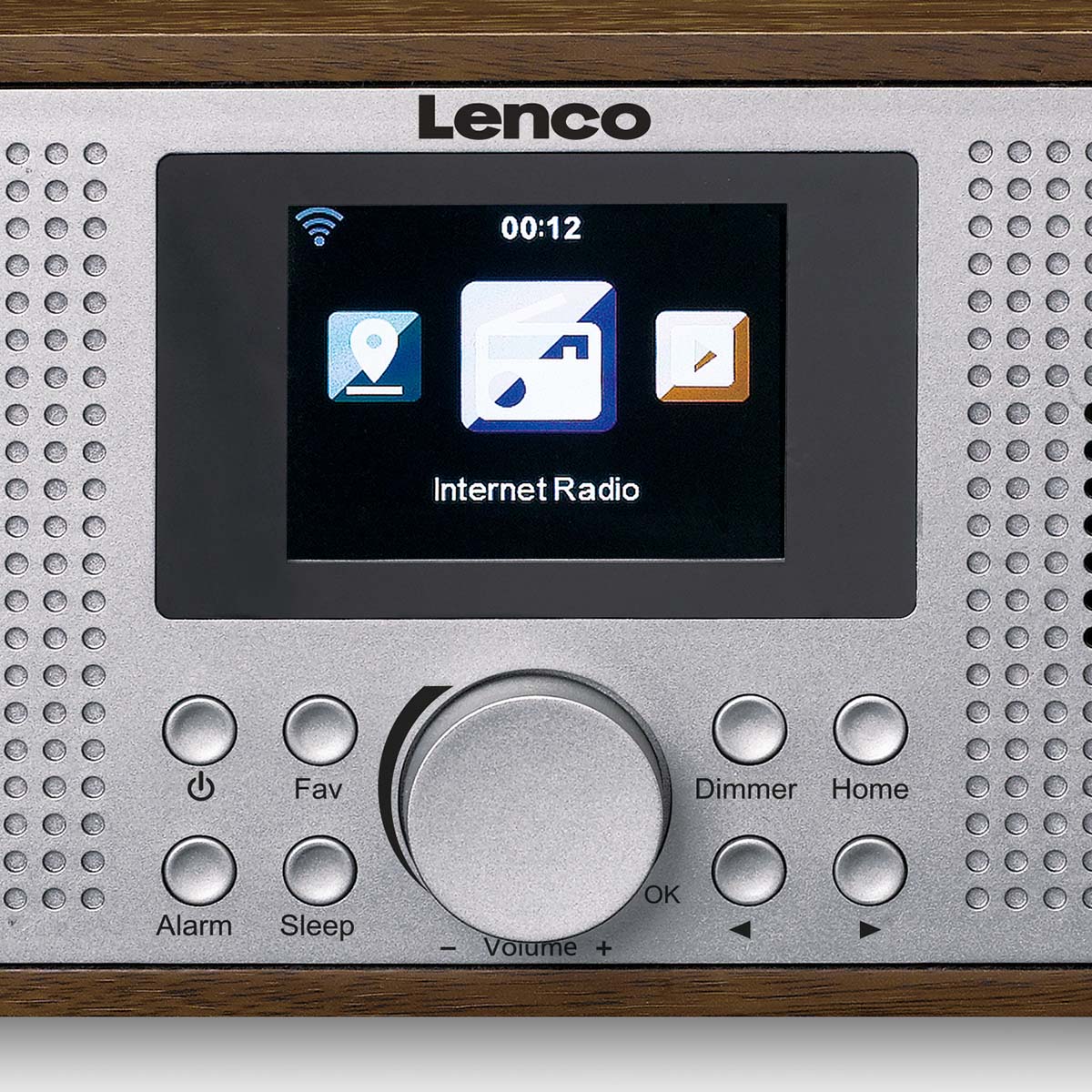 Intelligentes Internetradio, mit DAB+ / FM und Bluetooth® Wood