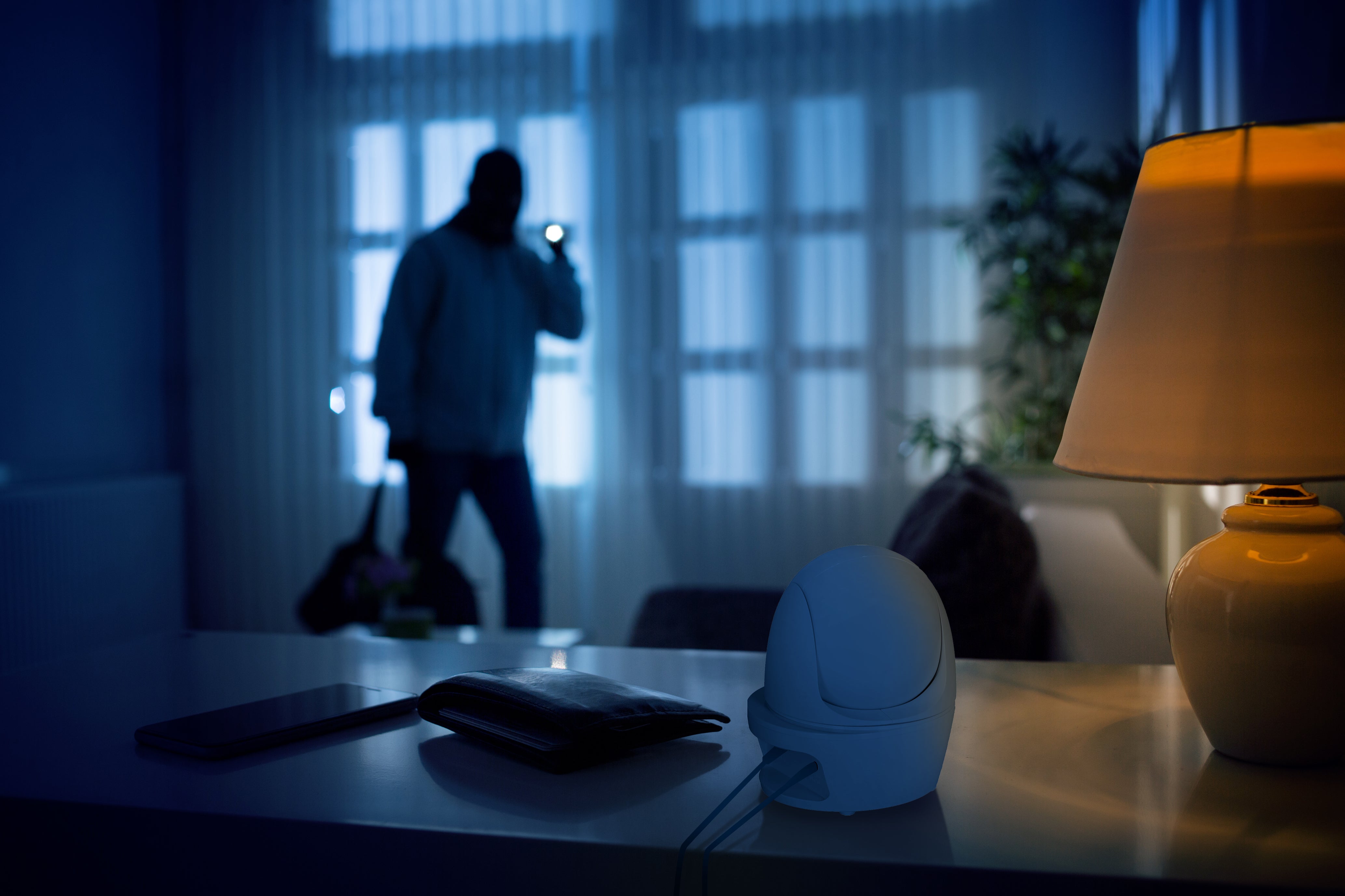 Wi-Fi-Kamera für Innenräume Weiß