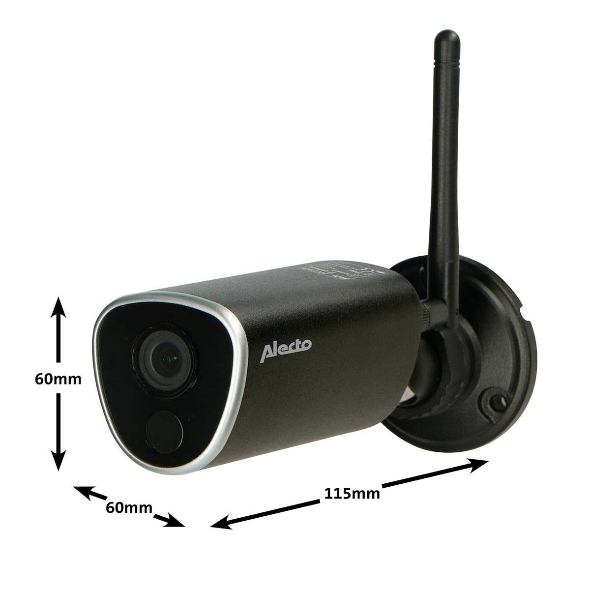 Outdoor Wi-Fi-Kamera Schwarz