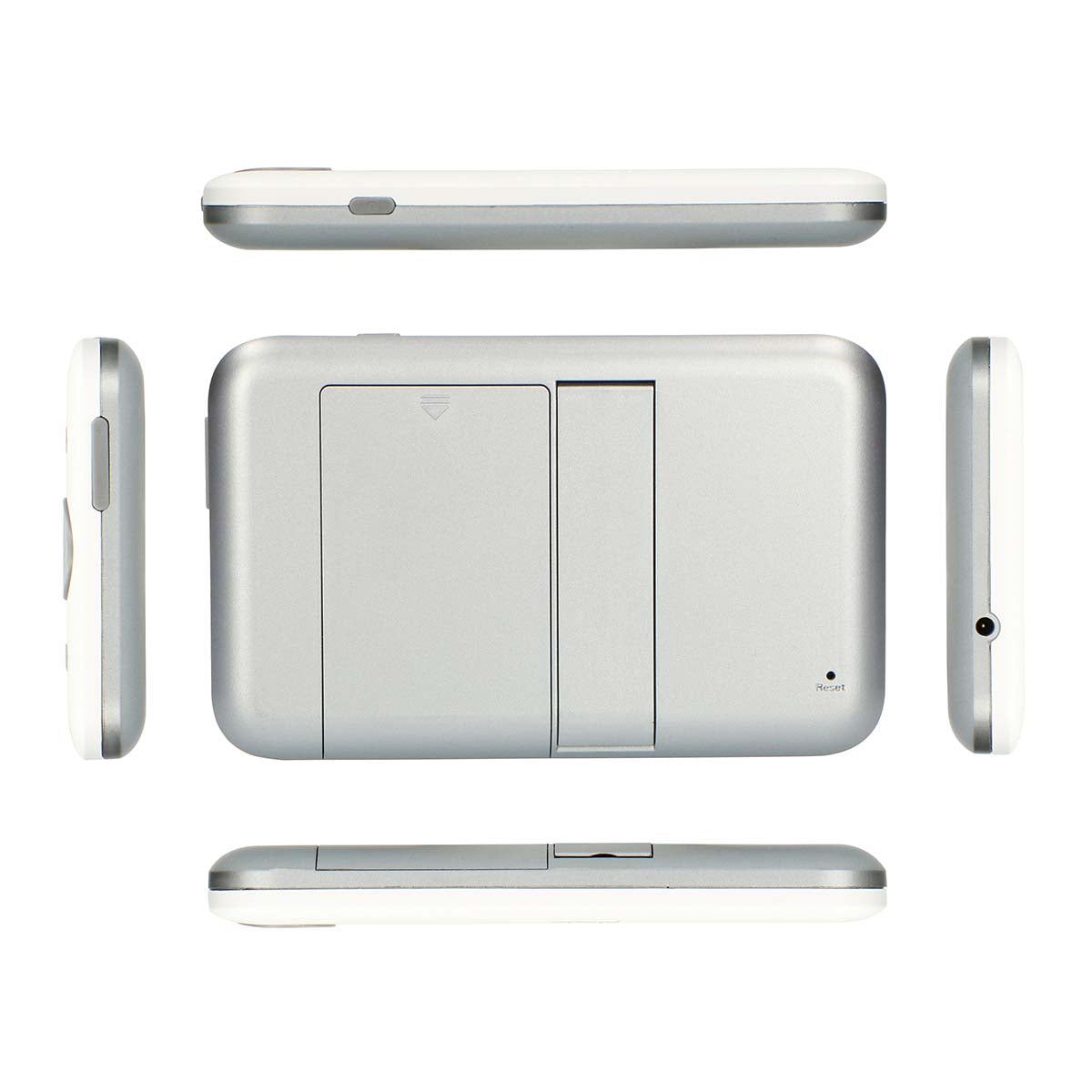 Video monitor color 4,3 inch, white + extra camera