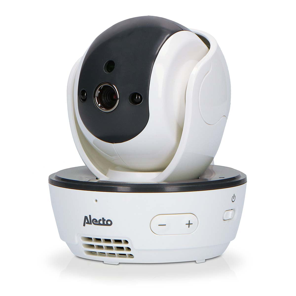 Video-Babyphone mit 5"-Farbdisplay Weiß / Anthrazit