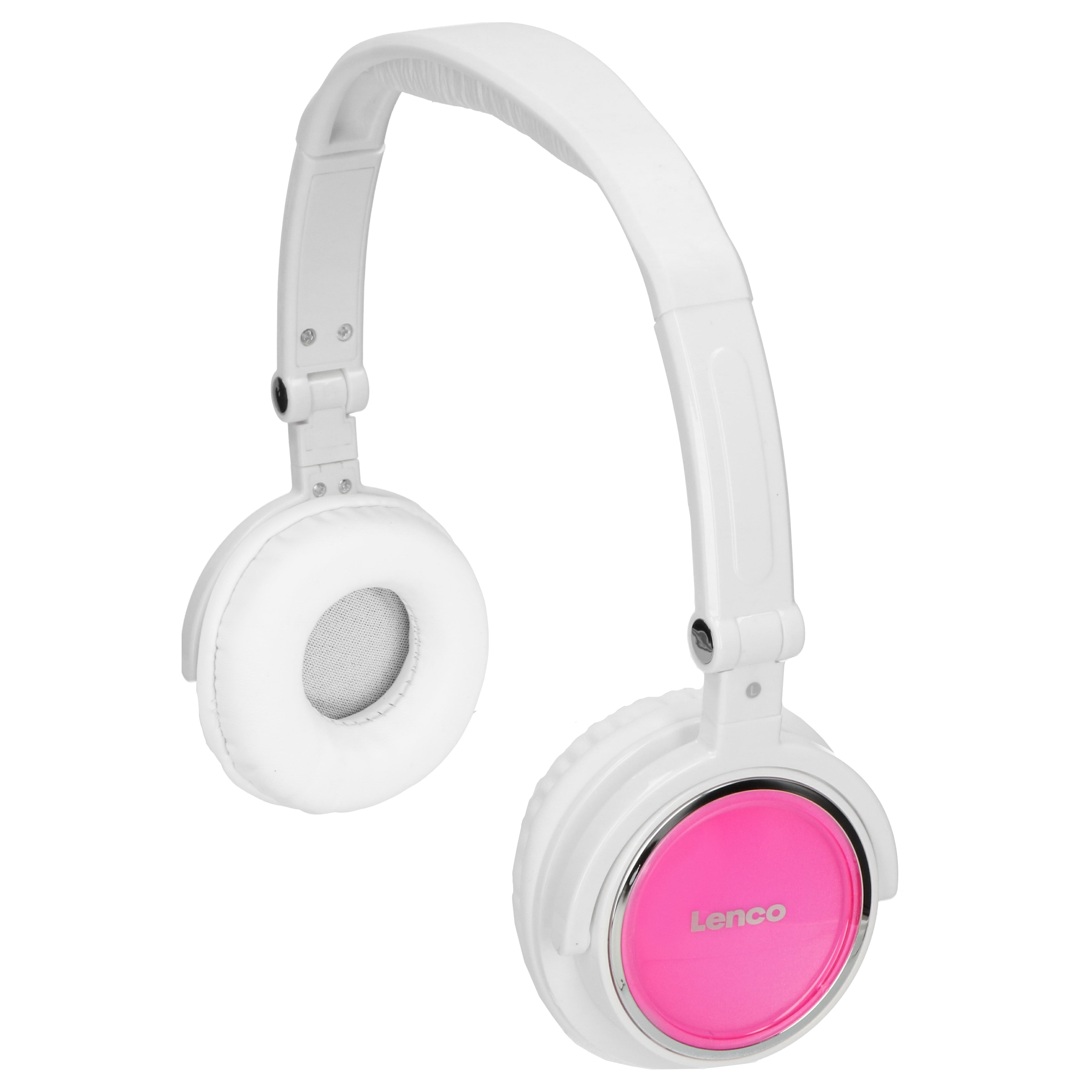 Tragbarer 9"-DVD-Player mit USB-Kopfhörer und Halterung Pink