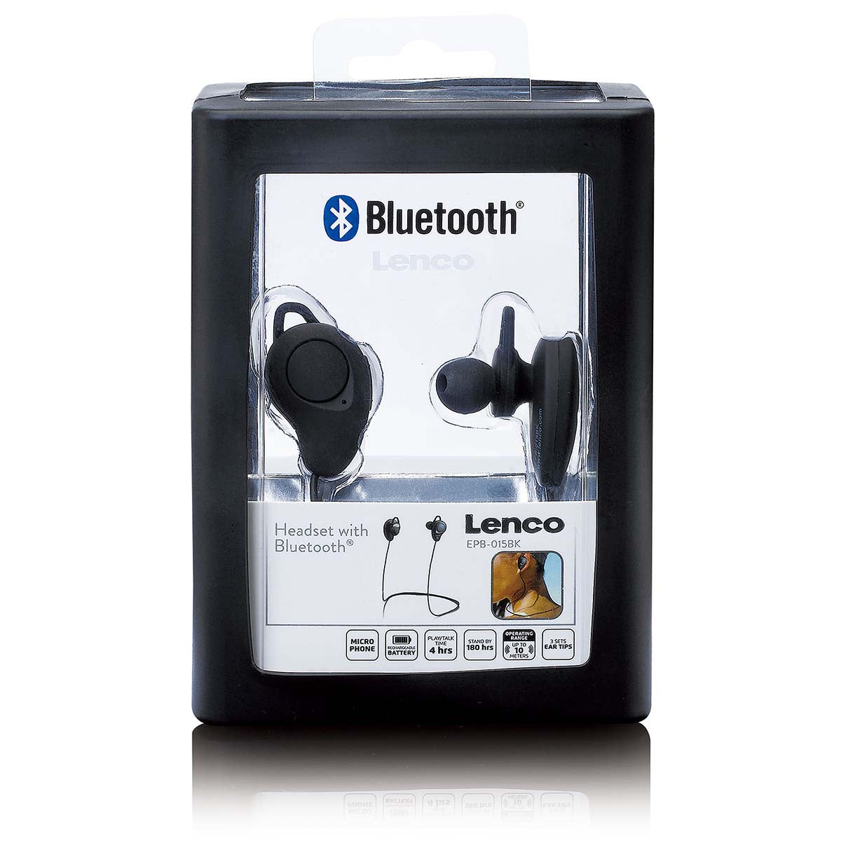 Kabelloses In-Ear-Headset Schwarz