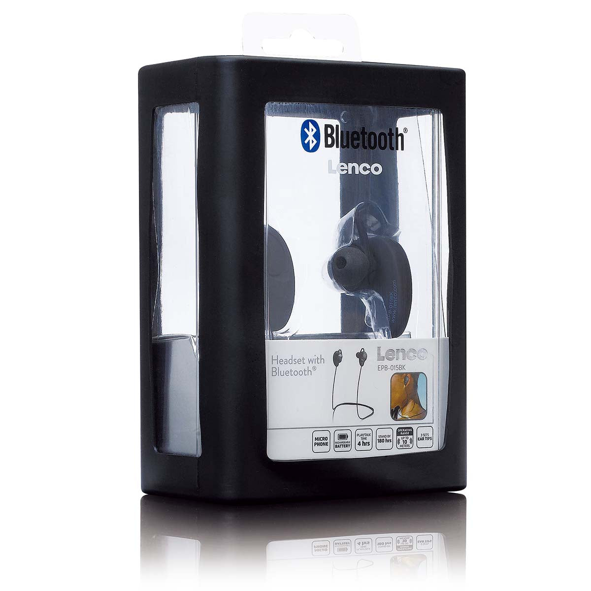 Kabelloses In-Ear-Headset Schwarz
