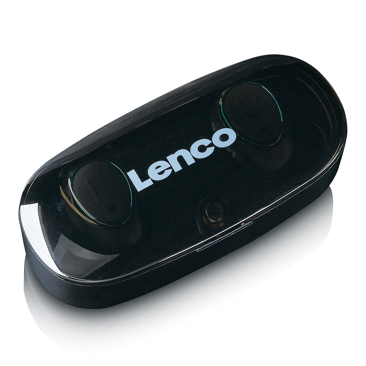 Bluetooth® IPX4 TWS Kopfhörer mit Powerbank Schwarz