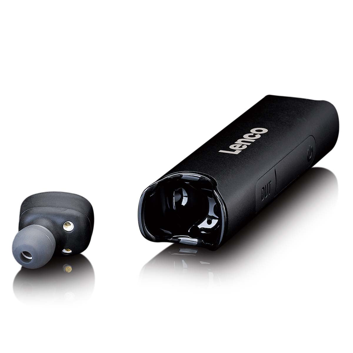 Bluetooth-Headset Wasserdichtes In-Ear-Docking Schwarz