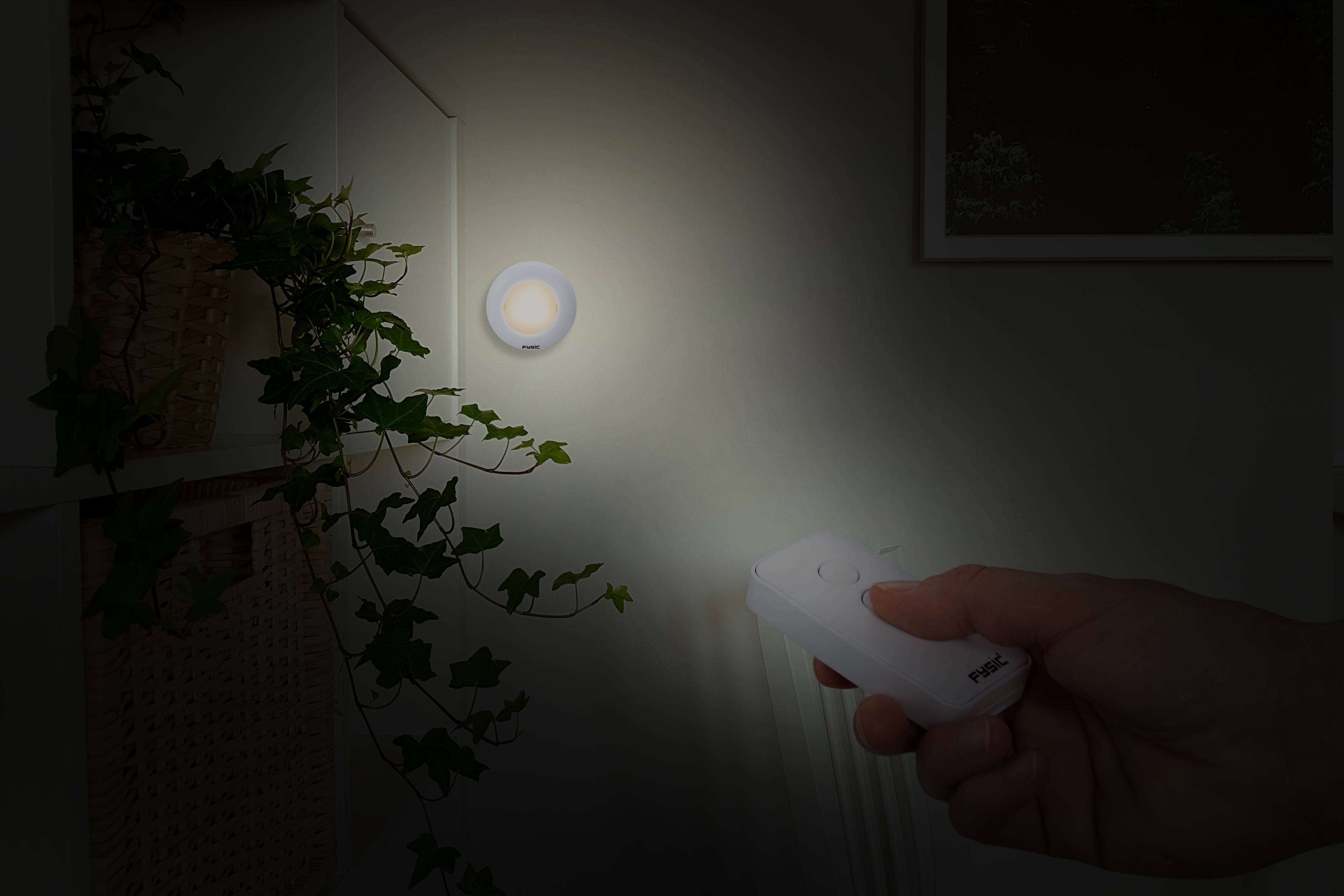 2 LED-Orientierungslichter mit Fernsteuerung