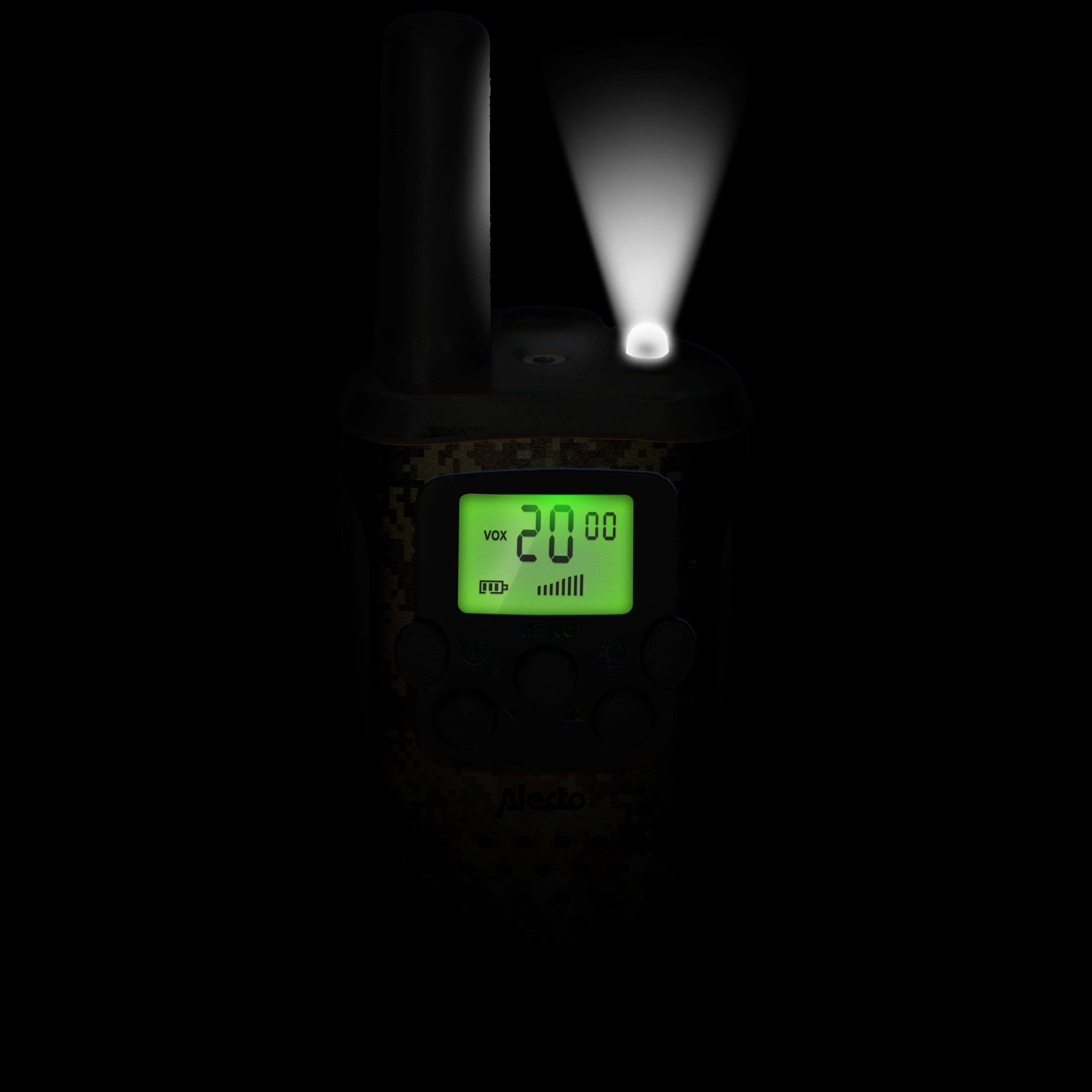 2er-Set Kinder-Walkie-Talkies mit einer Reichweite von bis zu 7 Kilometern Camouflage